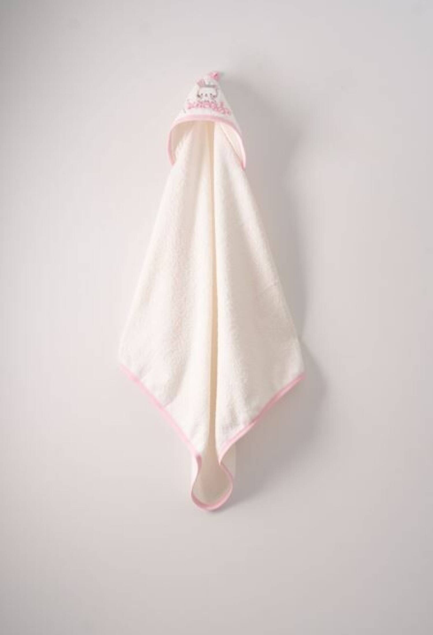 75x80 Princess Baby Bath Towel Ramel Kids 1072-308K