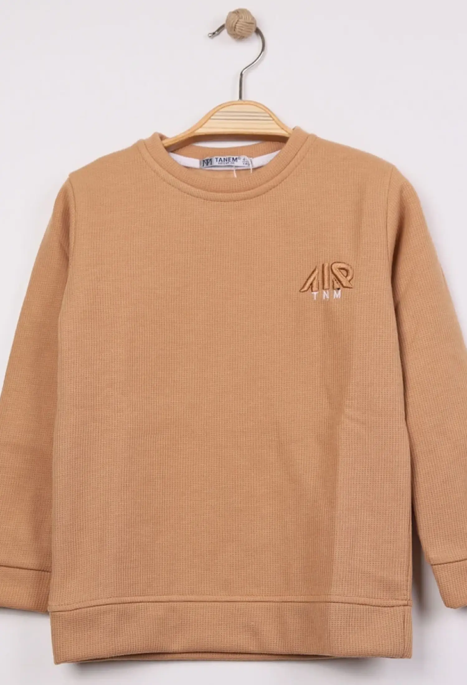 Air Nakışlı Waffle Jakarlı Erkek Sweat Şardonlu 2 İp - Brand: TANEM KİDS - Kids & Bby Clothes From Peralane Kids Turkey