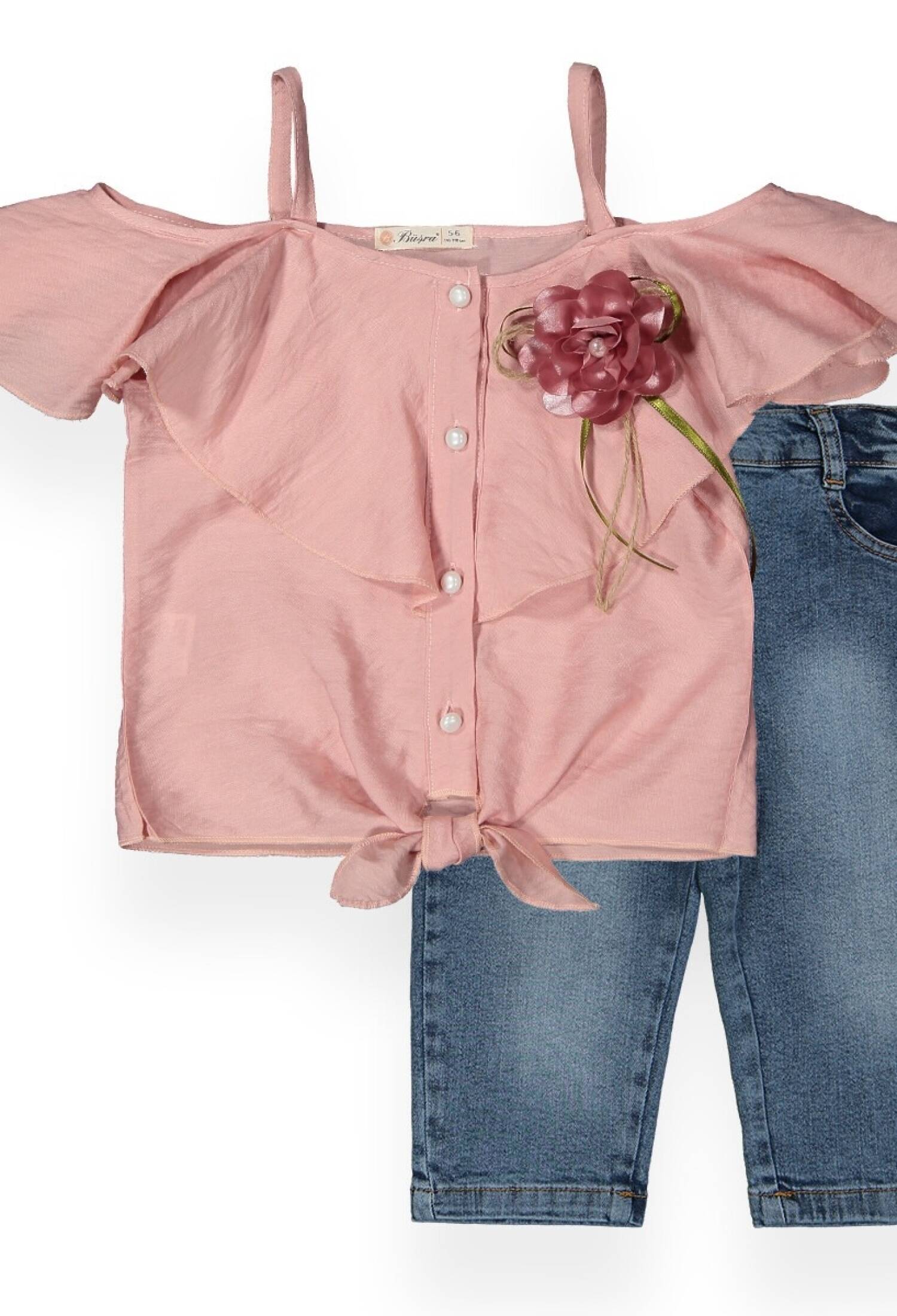 Airobin Denim Capri Set
