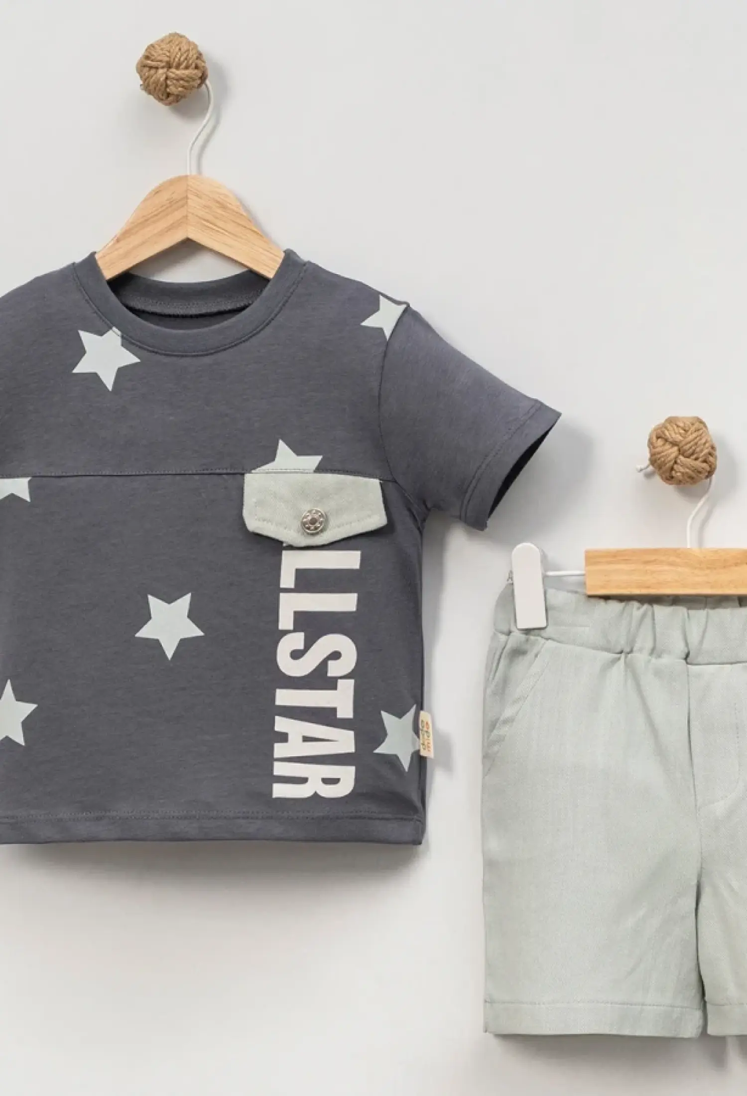 Allstar Baskılı Erkek Takım - Brand: EYMUS - Kids & Bby Clothes From Peralane Kids Turkey