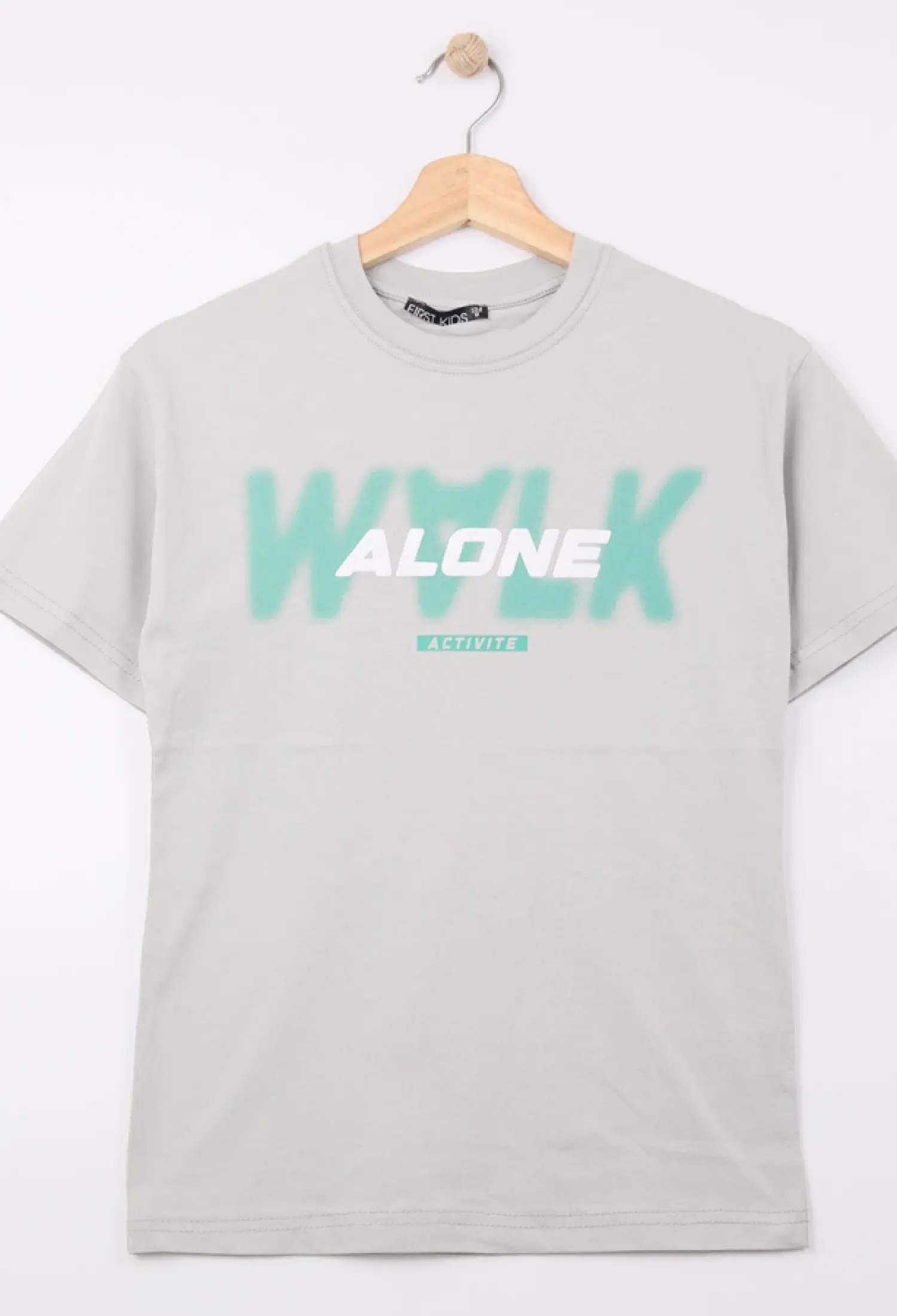 Alone Baskılı Erkek Tişört - Brand: FİRST KİDS - Kids & Bby Clothes From Peralane Kids Turkey