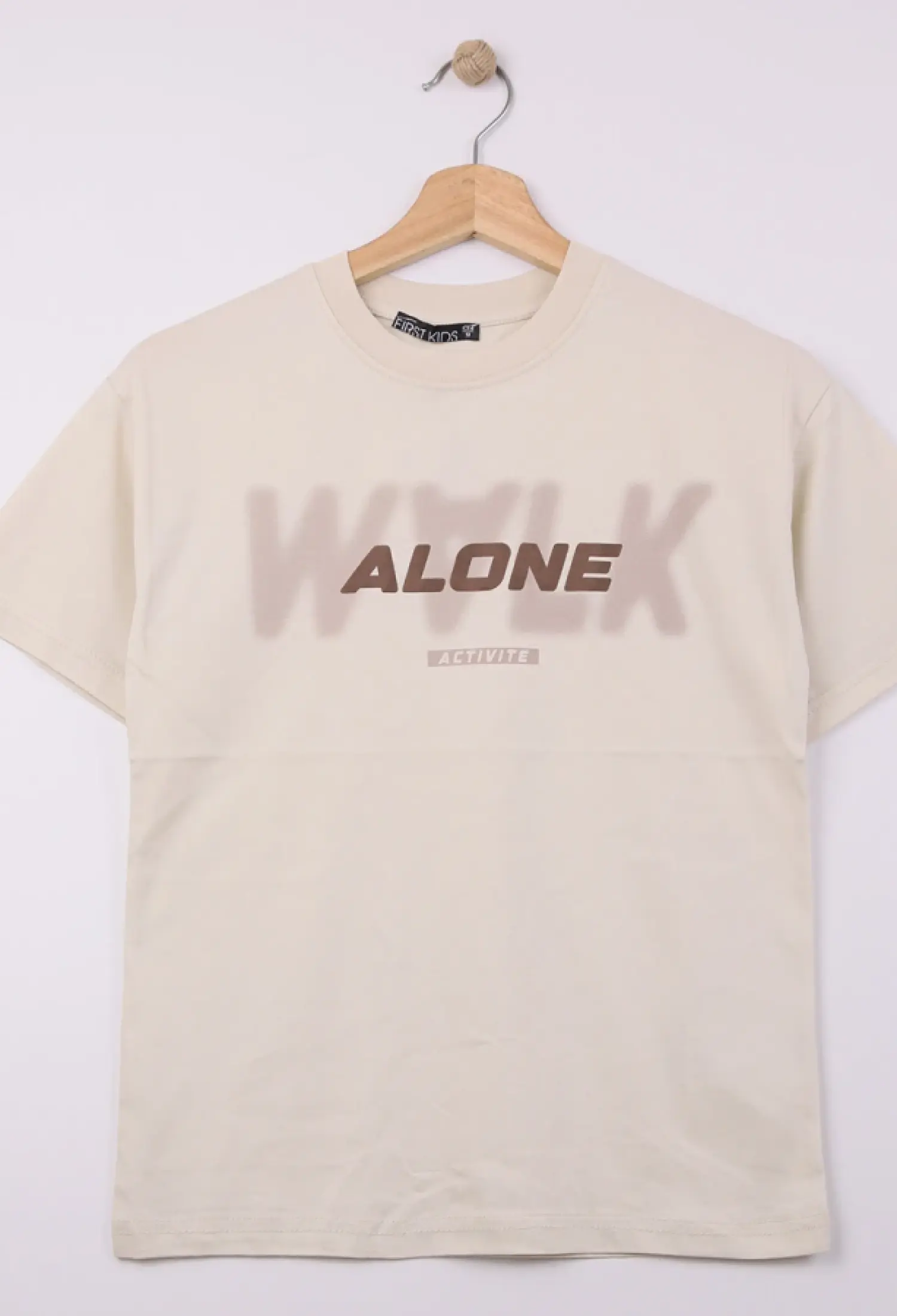 Alone Baskılı Erkek Tişört - Brand: FİRST KİDS - Kids & Bby Clothes From Peralane Kids Turkey