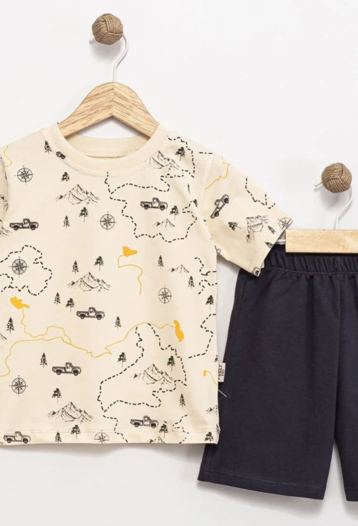 Araba Desenli Erkek Takım - Brand: FEELY KİDS - Kids & Bby Clothes From Peralane Kids Turkey