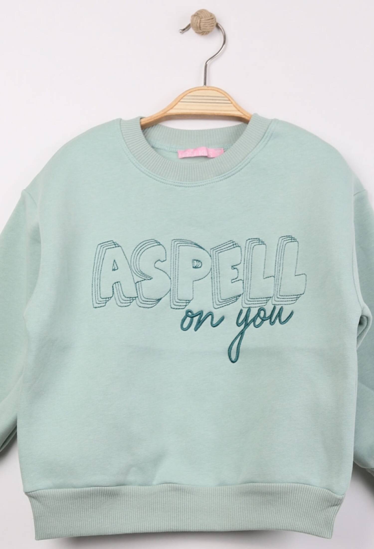 Aspell Baskılı Kız Sweat Şardonlu 3 ip - Brand: FİRST KİDS - Kids & Bby Clothes From Peralane Kids Turkey