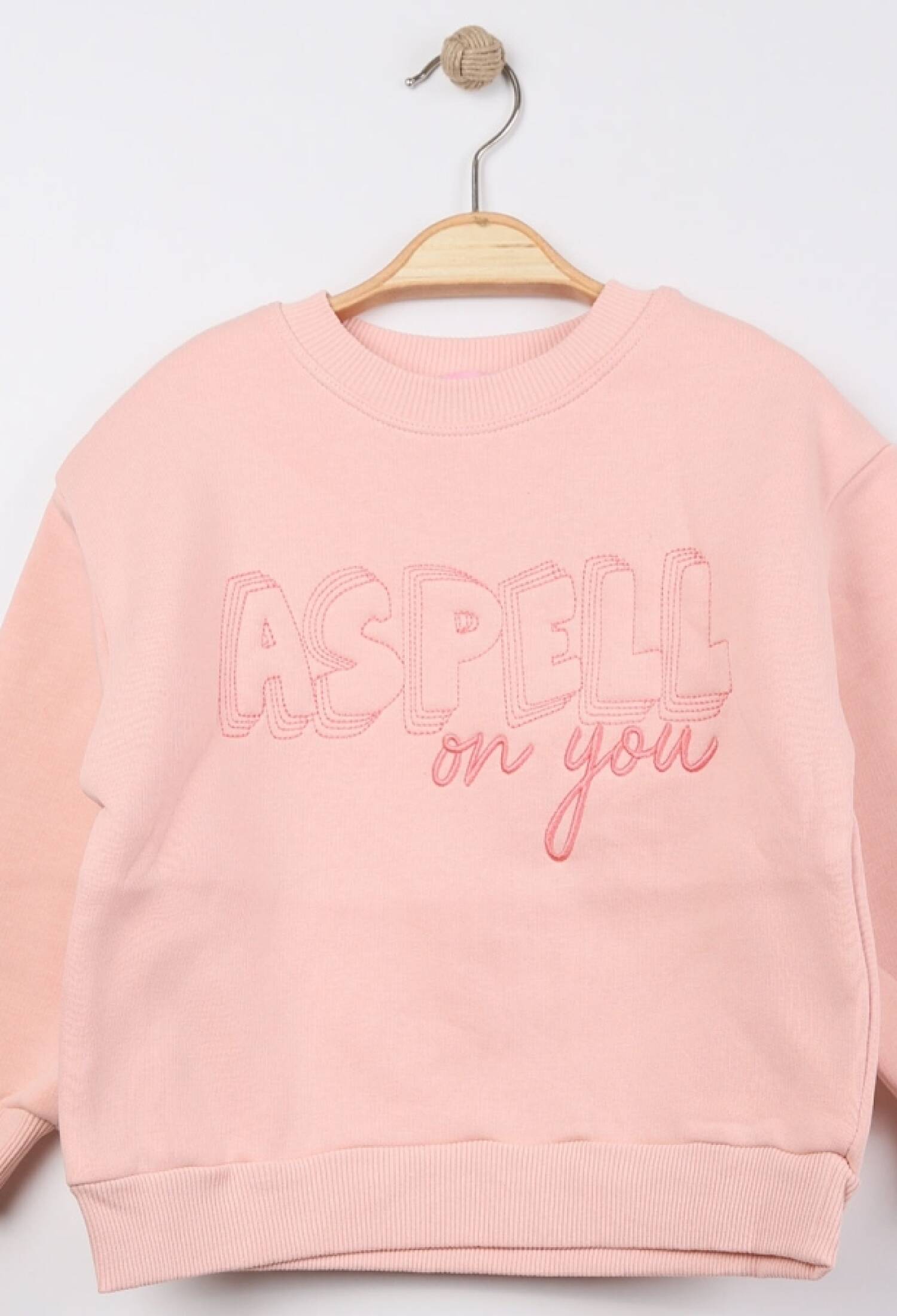 Aspell Baskılı Kız Sweat Şardonlu 3 ip - Brand: FİRST KİDS - Kids & Bby Clothes From Peralane Kids Turkey