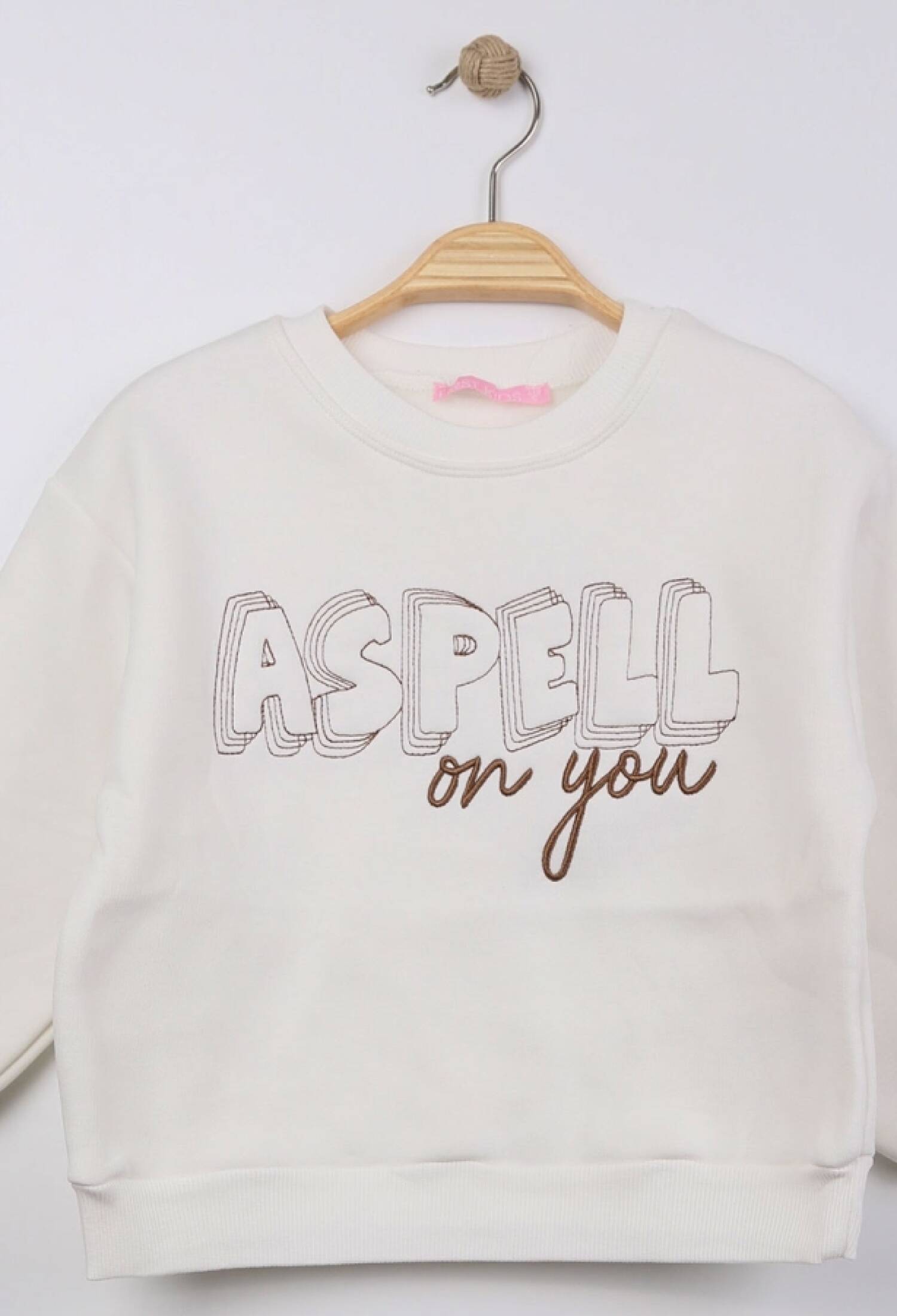 Aspell Baskılı Kız Sweat Şardonlu 3 ip - Brand: FİRST KİDS - Kids & Bby Clothes From Peralane Kids Turkey