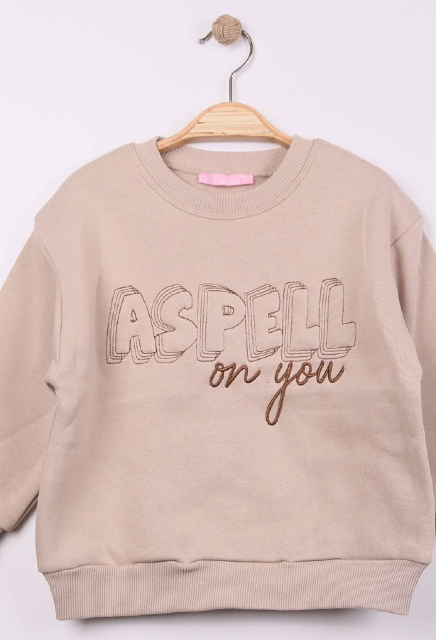 Aspell Baskılı Kız Sweat Şardonlu 3 ip - Brand: FİRST KİDS - Kids & Bby Clothes From Peralane Kids Turkey
