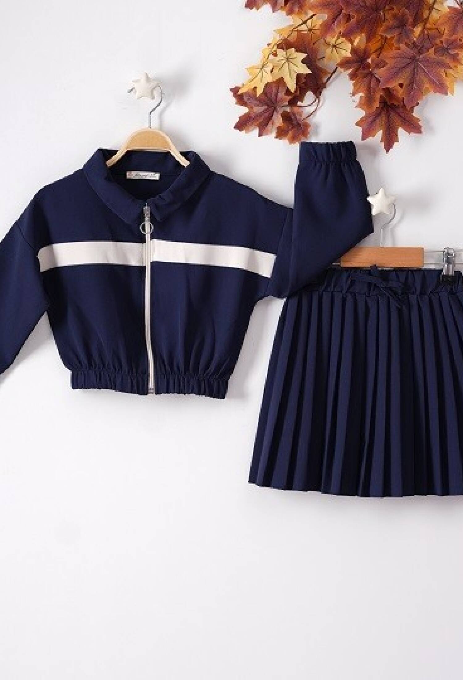 Atlas Pleated Skirt Set