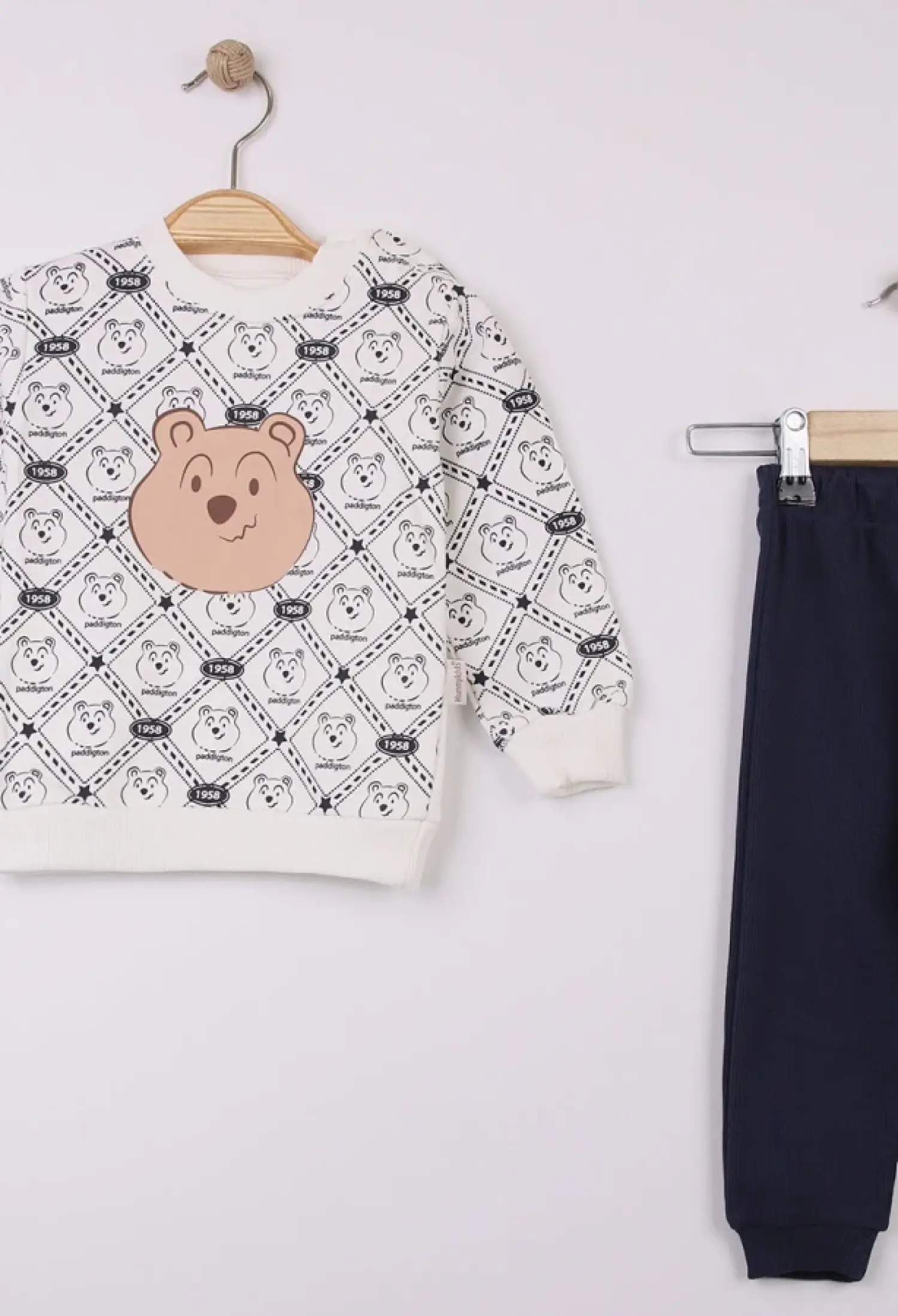 Ayıcık Baskılı Erkek Bebe Takım - Brand: FEELY KİDS - Kids & Bby Clothes From Peralane Kids Turkey