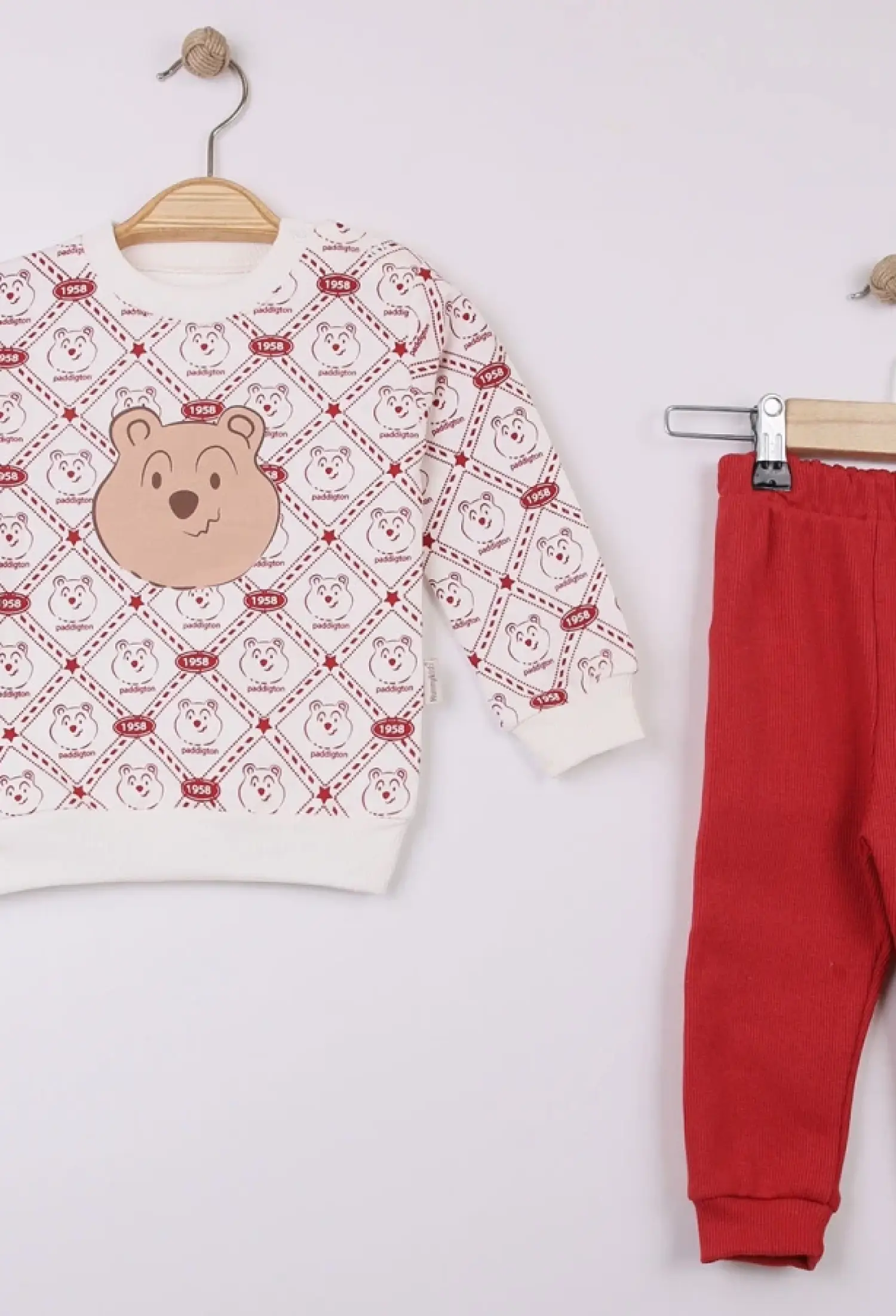 Ayıcık Baskılı Erkek Bebe Takım - Brand: FEELY KİDS - Kids & Bby Clothes From Peralane Kids Turkey