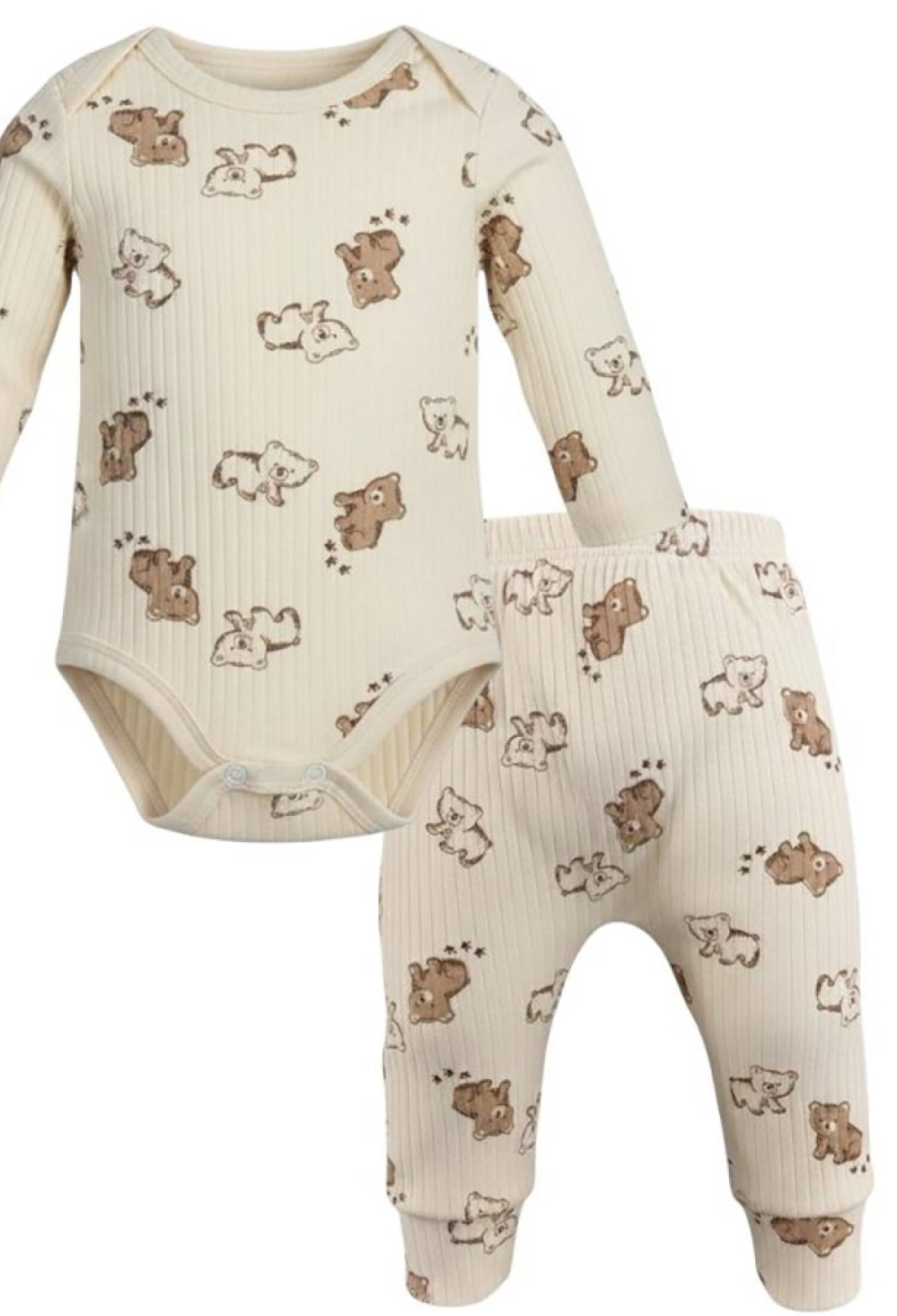 Ayıcık Desenli Erkek Bebe Takım - Brand: SÜPERMİNİ - Kids & Bby Clothes From Peralane Kids Turkey