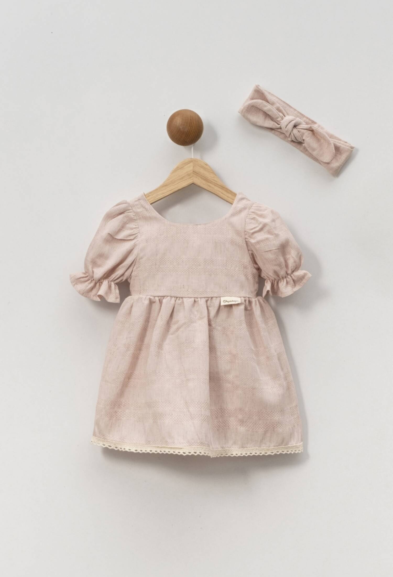 BACK-TIE DRESS - PS-867 - Brand: POPSHOPS - Kids & Bby Clothes From Peralane Kids Turkey