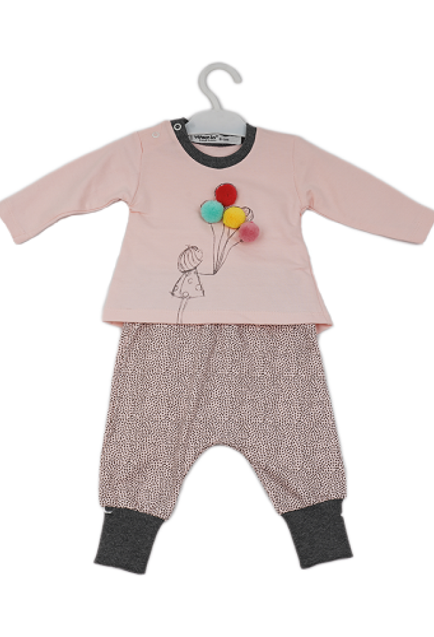 Charming 2-Piece Baby Girl Set - 837