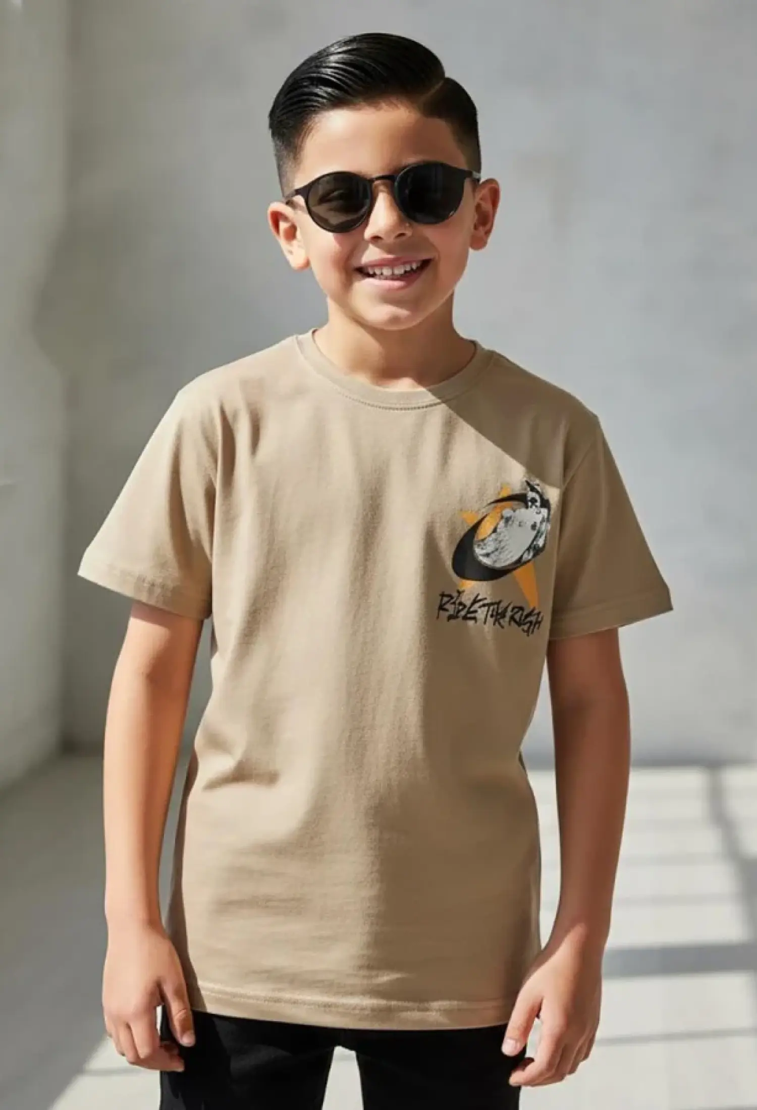 Baskılı Erkek Tişört - Brand: TANEM KİDS - Kids & Bby Clothes From Peralane Kids Turkey