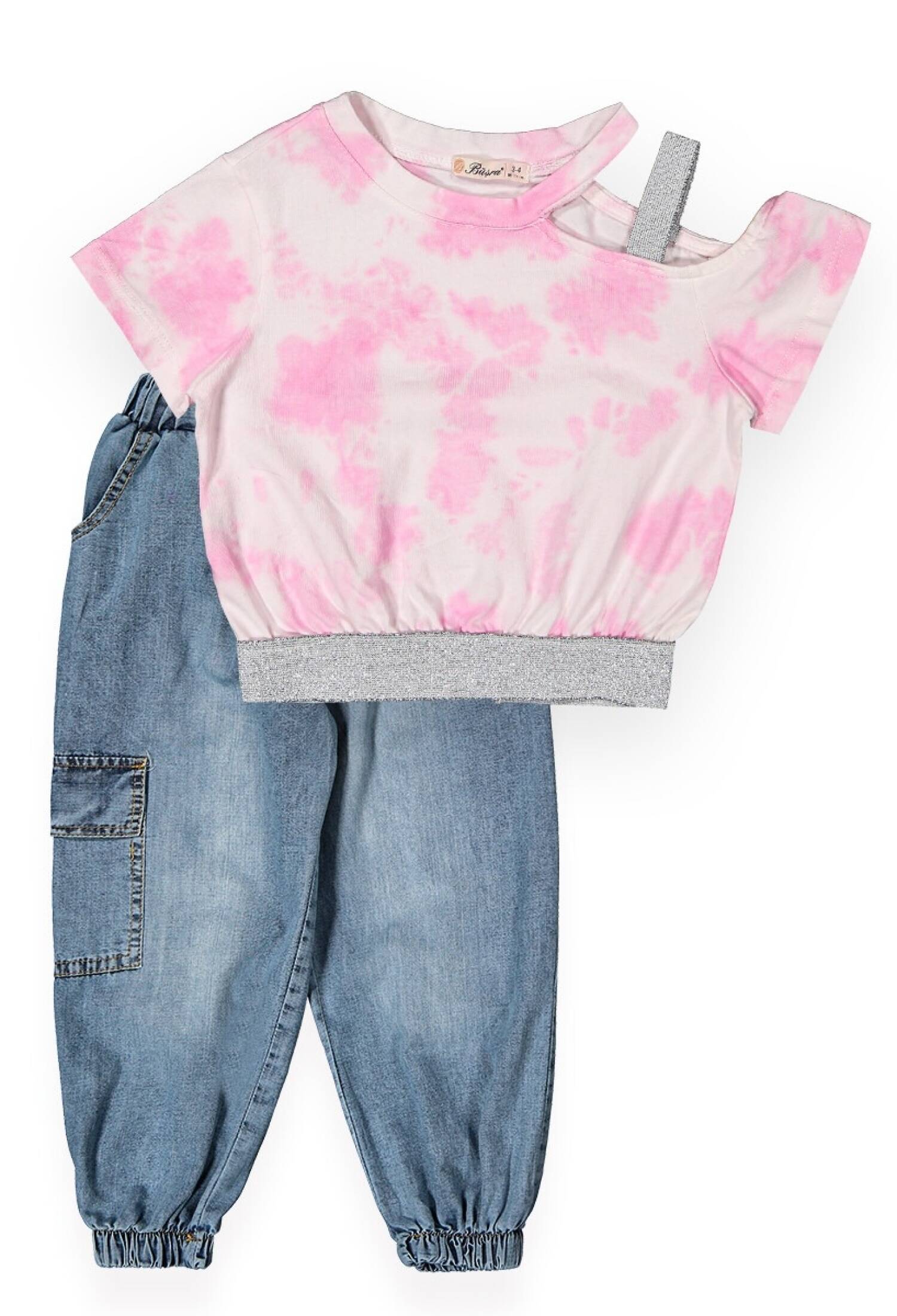 Batik Cargo Pants Set