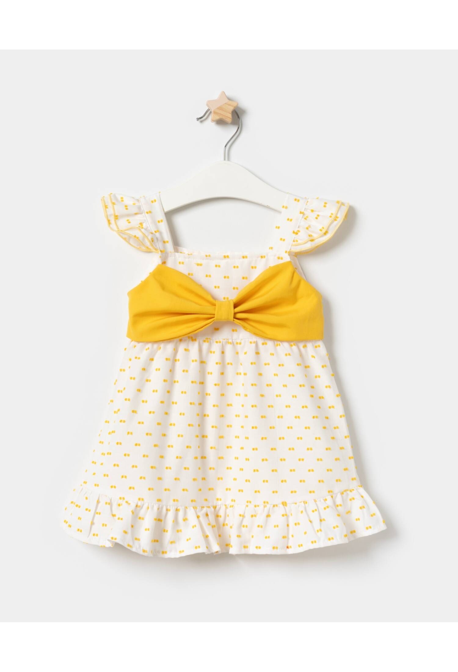 Bow-Strap Baby Girl Dress (9/12 Months-2/3 Years) - 25347