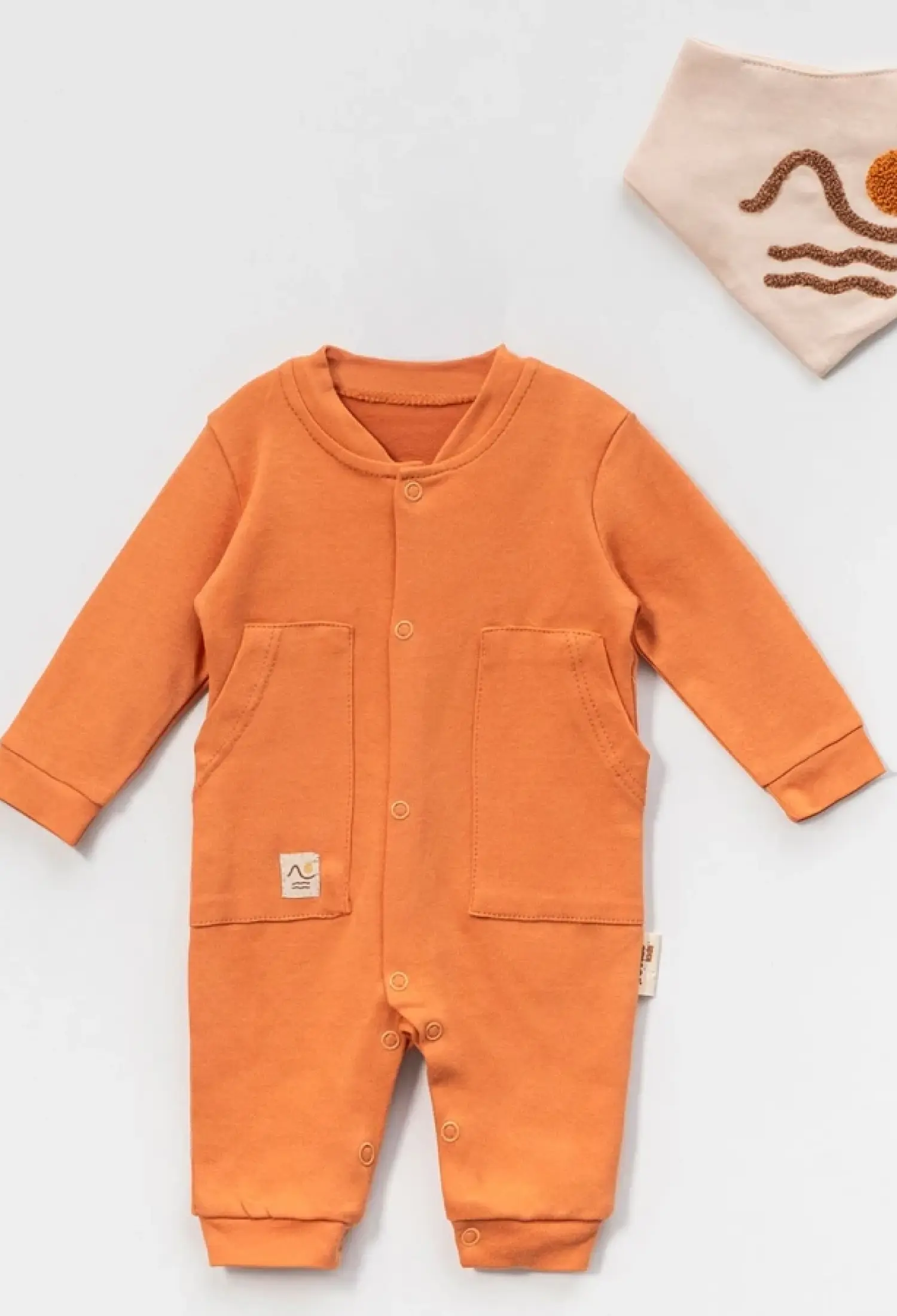 Çep Detayli Erkek Bebe Tulum - Brand: VOVİDO - Kids & Bby Clothes From Peralane Kids Turkey