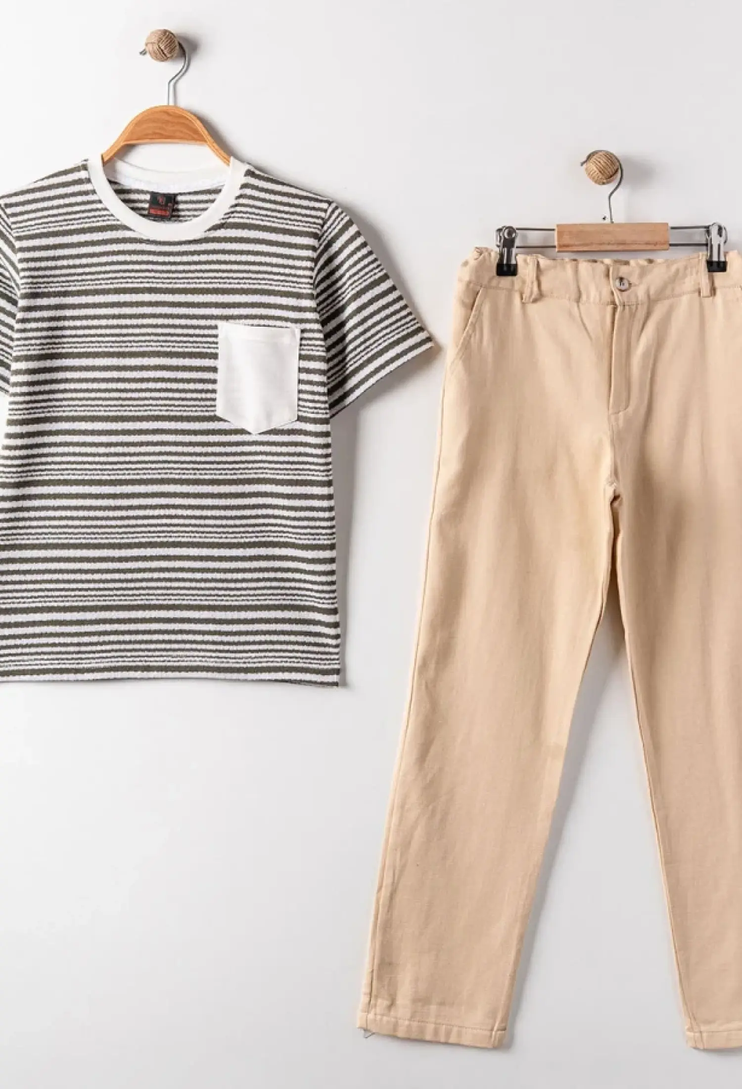 Cepli Çizgili Erkek Takım - Brand: BARKOD - Kids & Bby Clothes From Peralane Kids Turkey