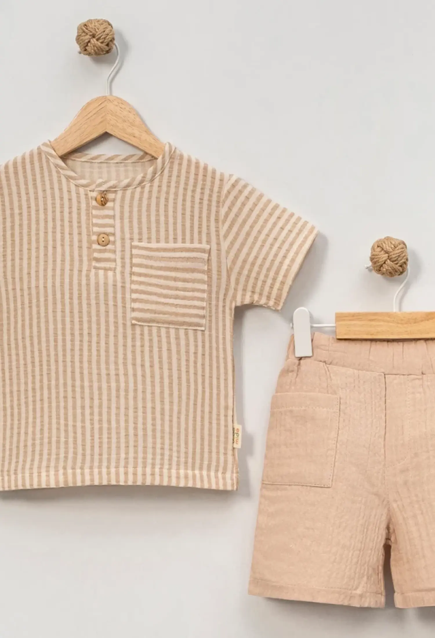 Cepli Çizgili Erkek Takım - Brand: EYMUS - Kids & Bby Clothes From Peralane Kids Turkey