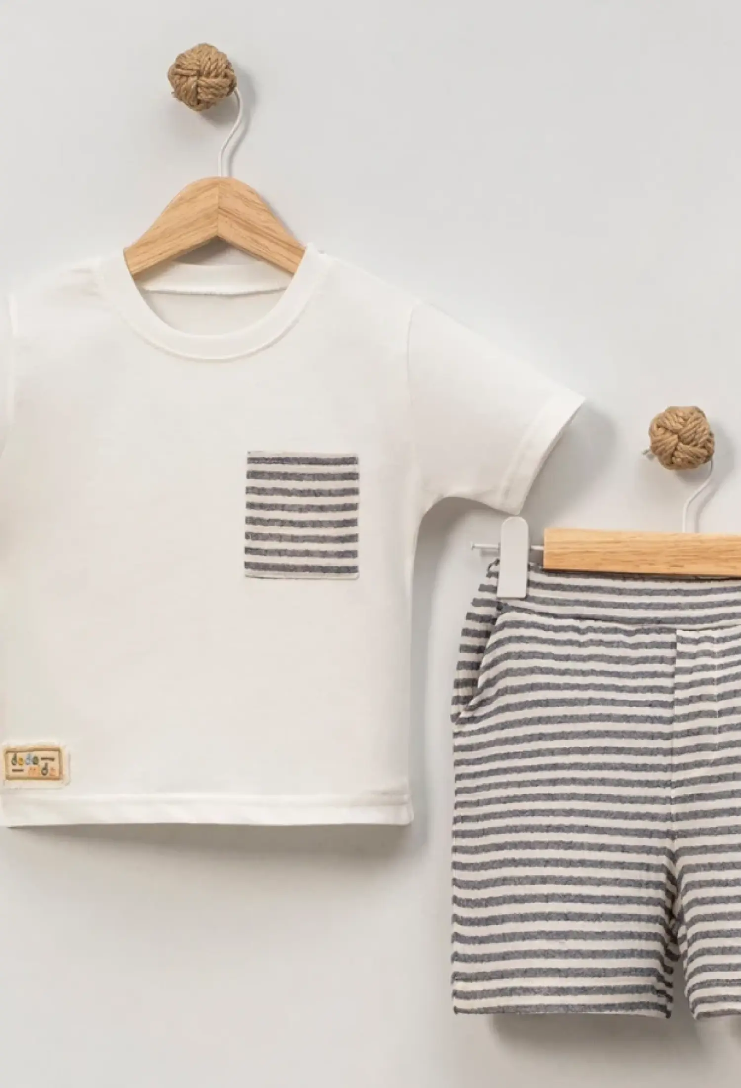 Cepli Çizgili Erkek Takım - Brand: EYMUS - Kids & Bby Clothes From Peralane Kids Turkey