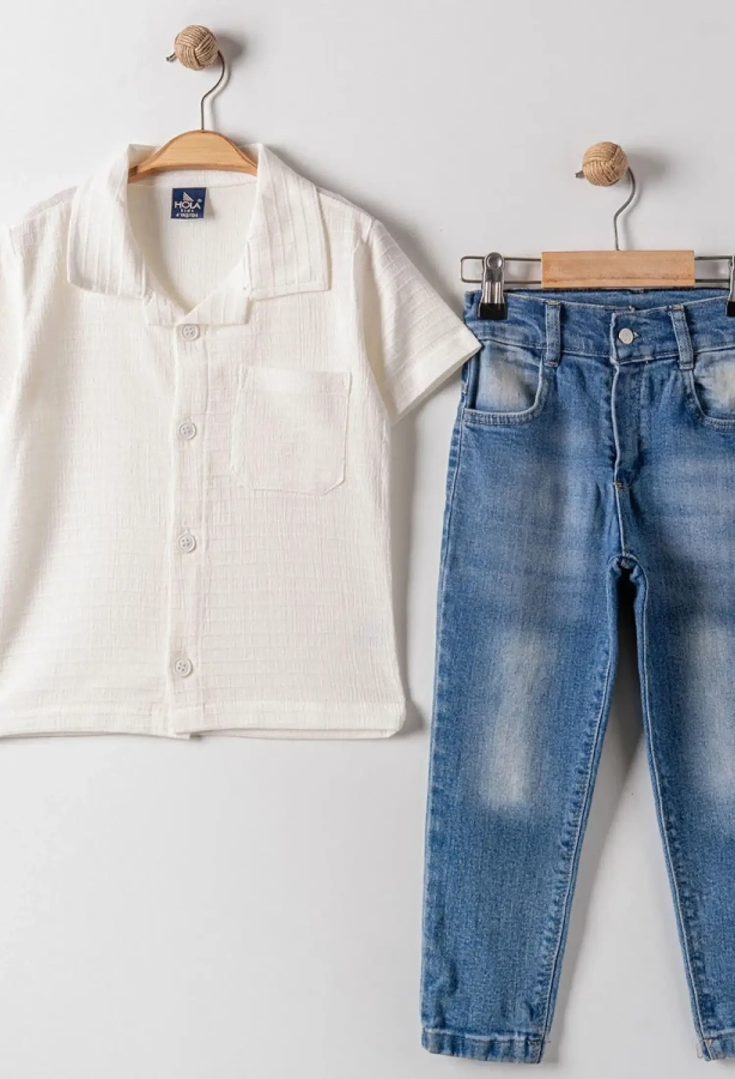 Cepli Gömlekli Erkek Takım - Brand: BARKOD - Kids & Bby Clothes From Peralane Kids Turkey