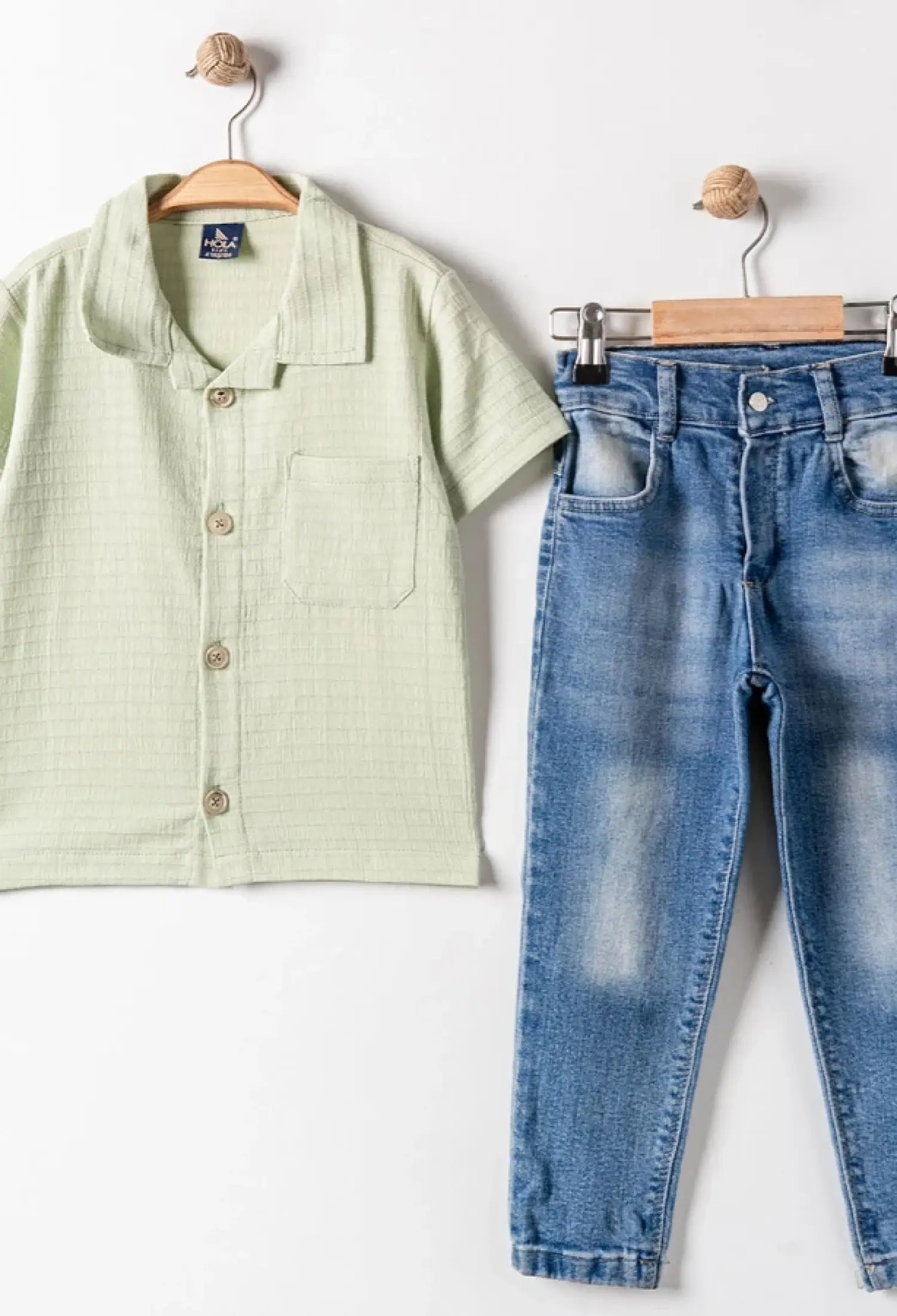 Boys Suit with Pocket Shirt