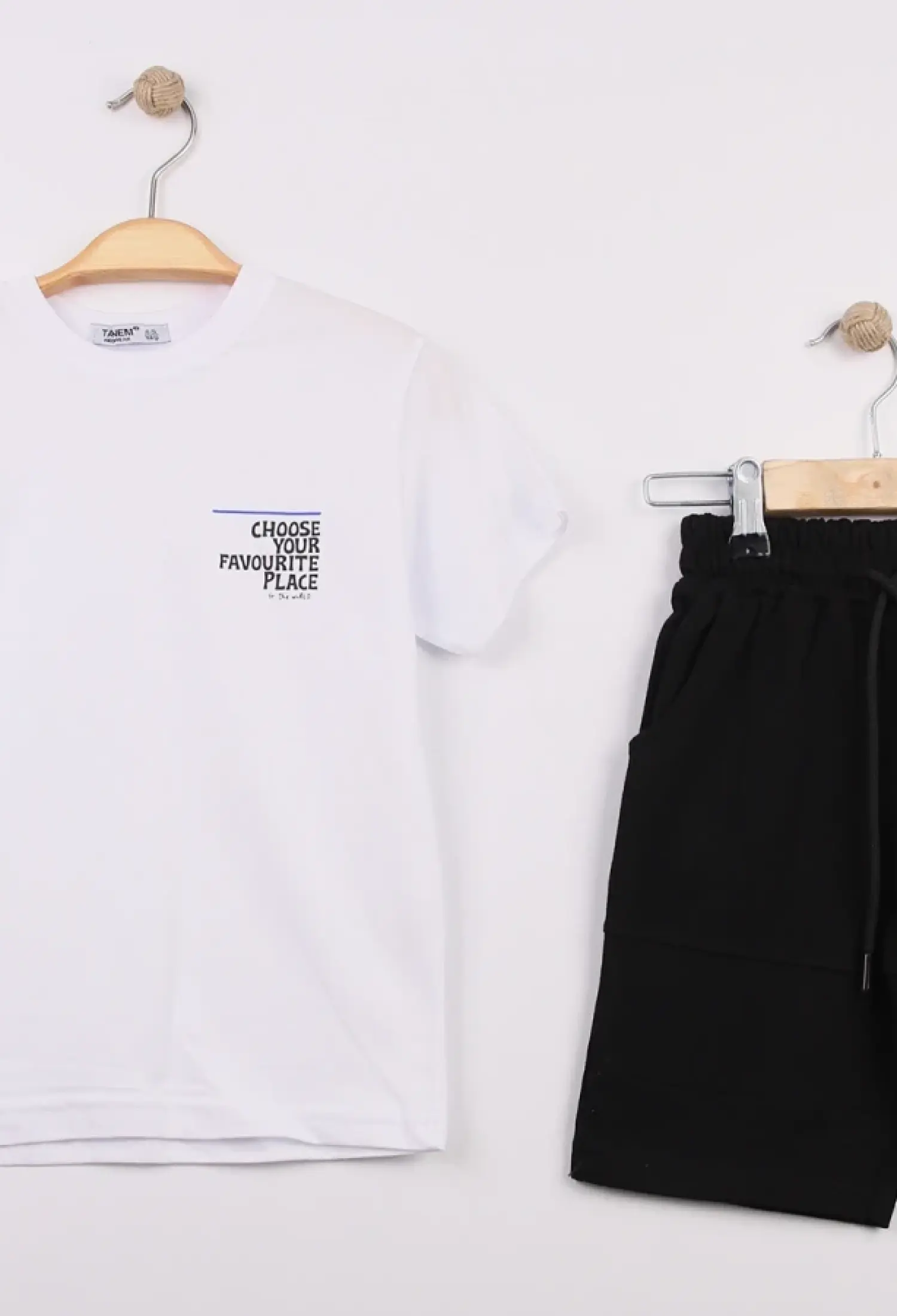 Choose Baskılı Erkek Takım - Brand: TANEM KİDS - Kids & Bby Clothes From Peralane Kids Turkey
