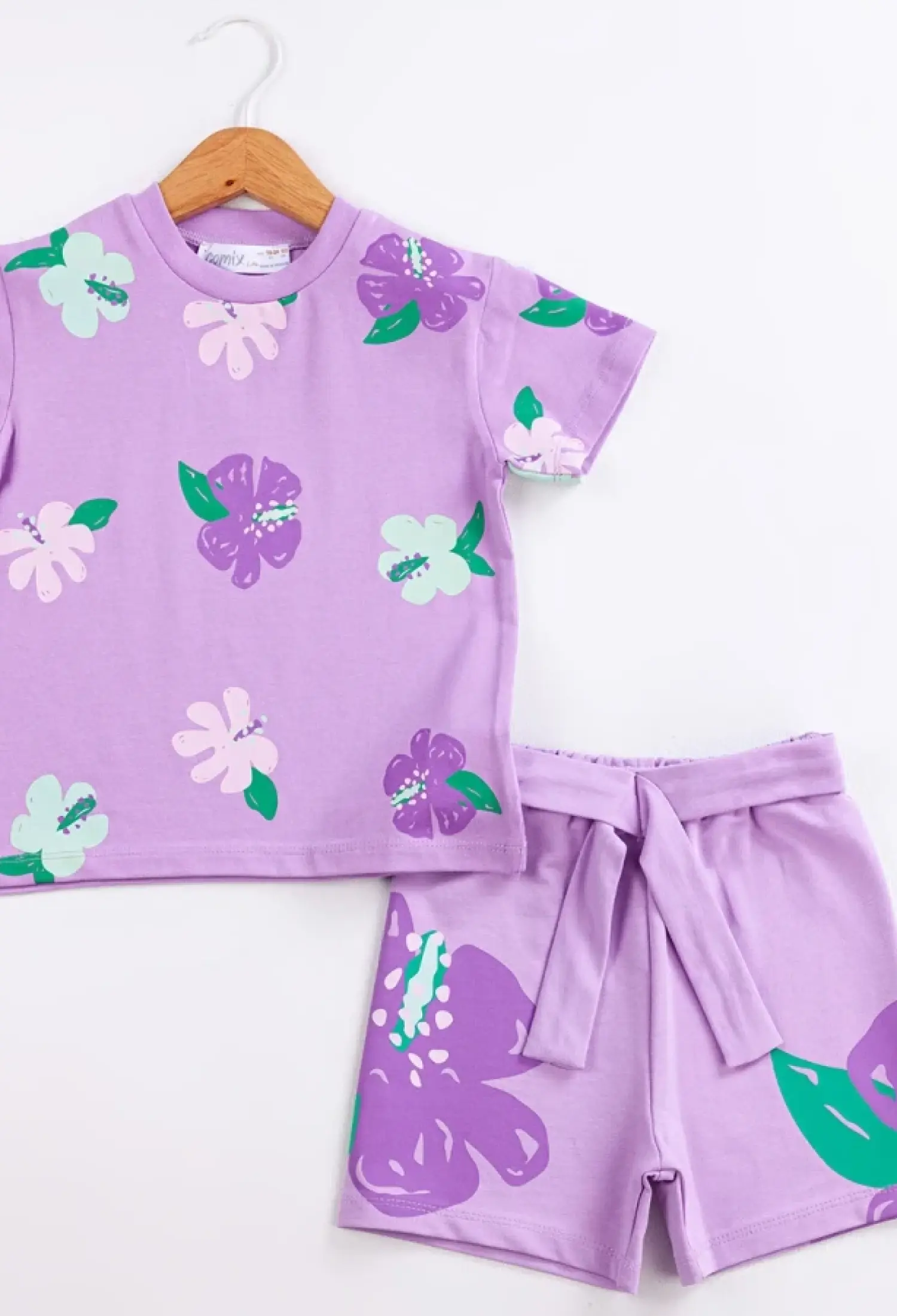 Çiçek Baskılı Kız Bebe Takım - Brand: COMİX - Kids & Bby Clothes From Peralane Kids Turkey