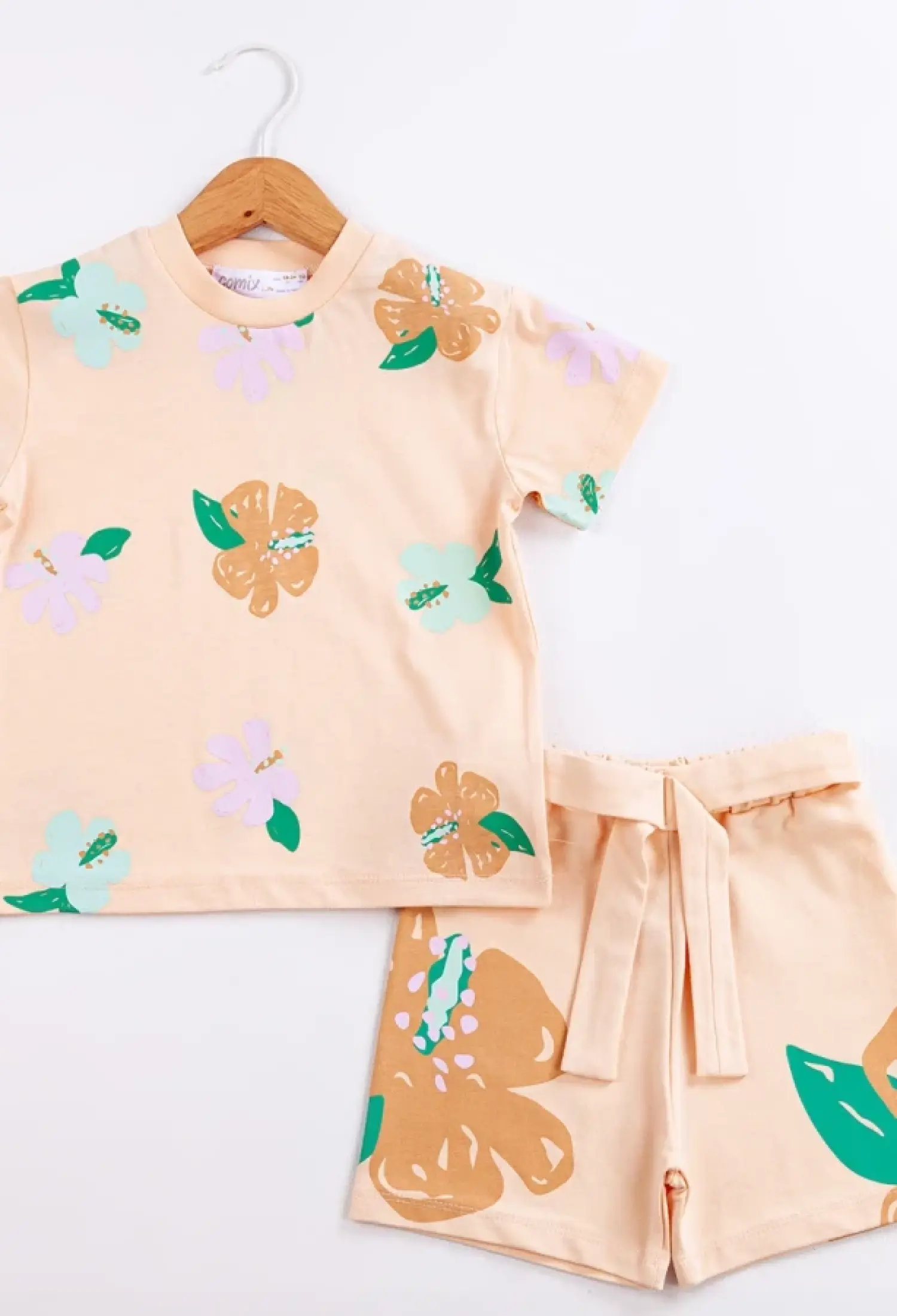 Çiçek Baskılı Kız Bebe Takım - Brand: COMİX - Kids & Bby Clothes From Peralane Kids Turkey