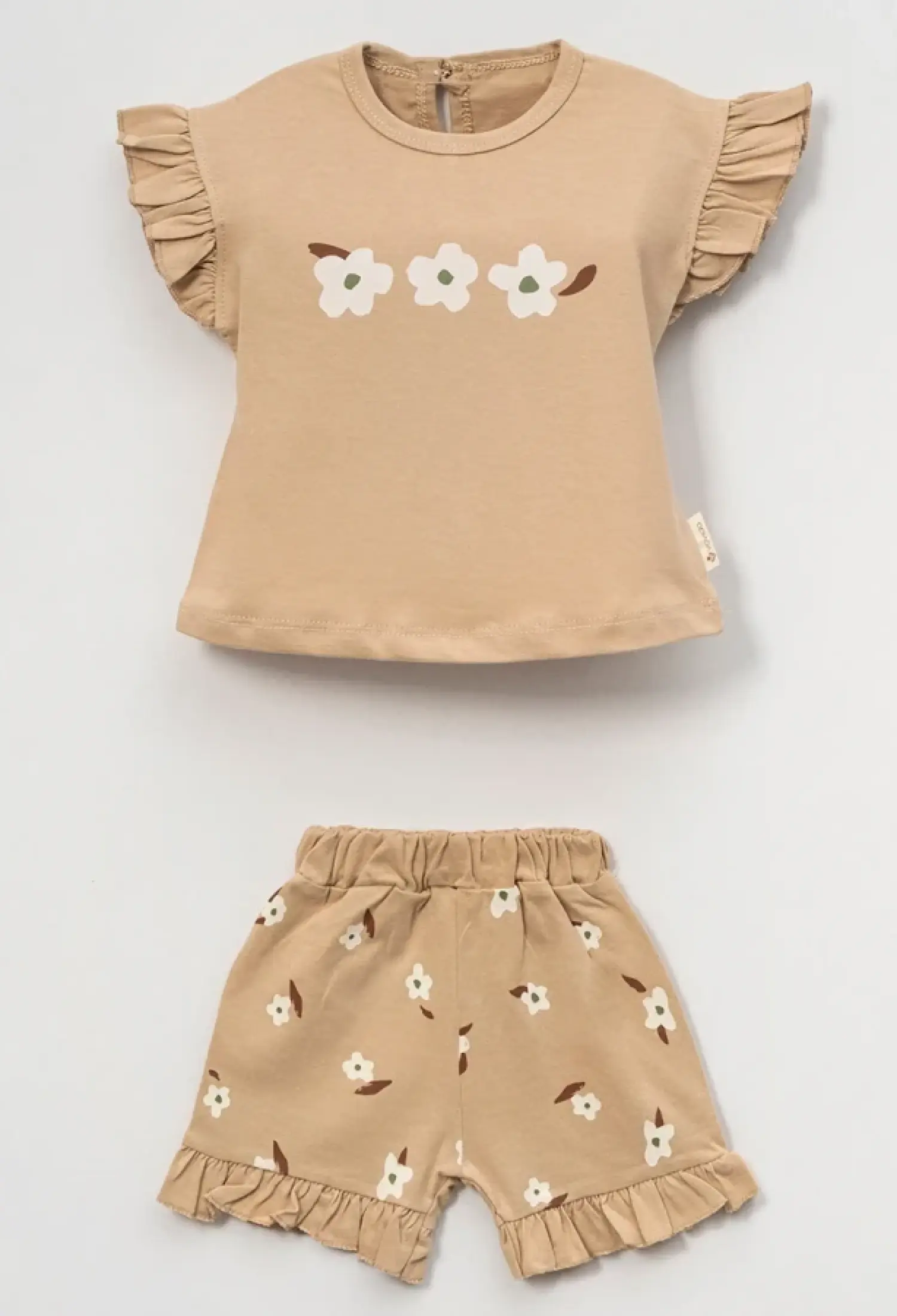 Çiçek Baskılı Kız Bebe Takım - Brand: VOVİDO - Kids & Bby Clothes From Peralane Kids Turkey