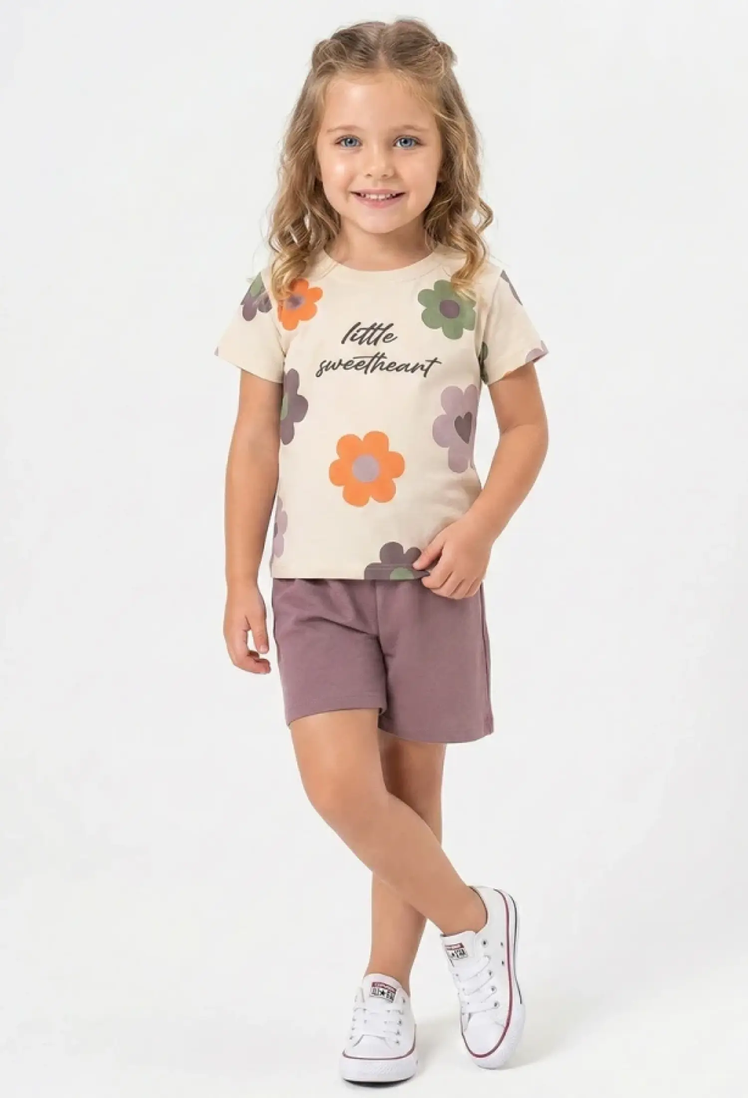 Floral Print Baby Girl Outfit