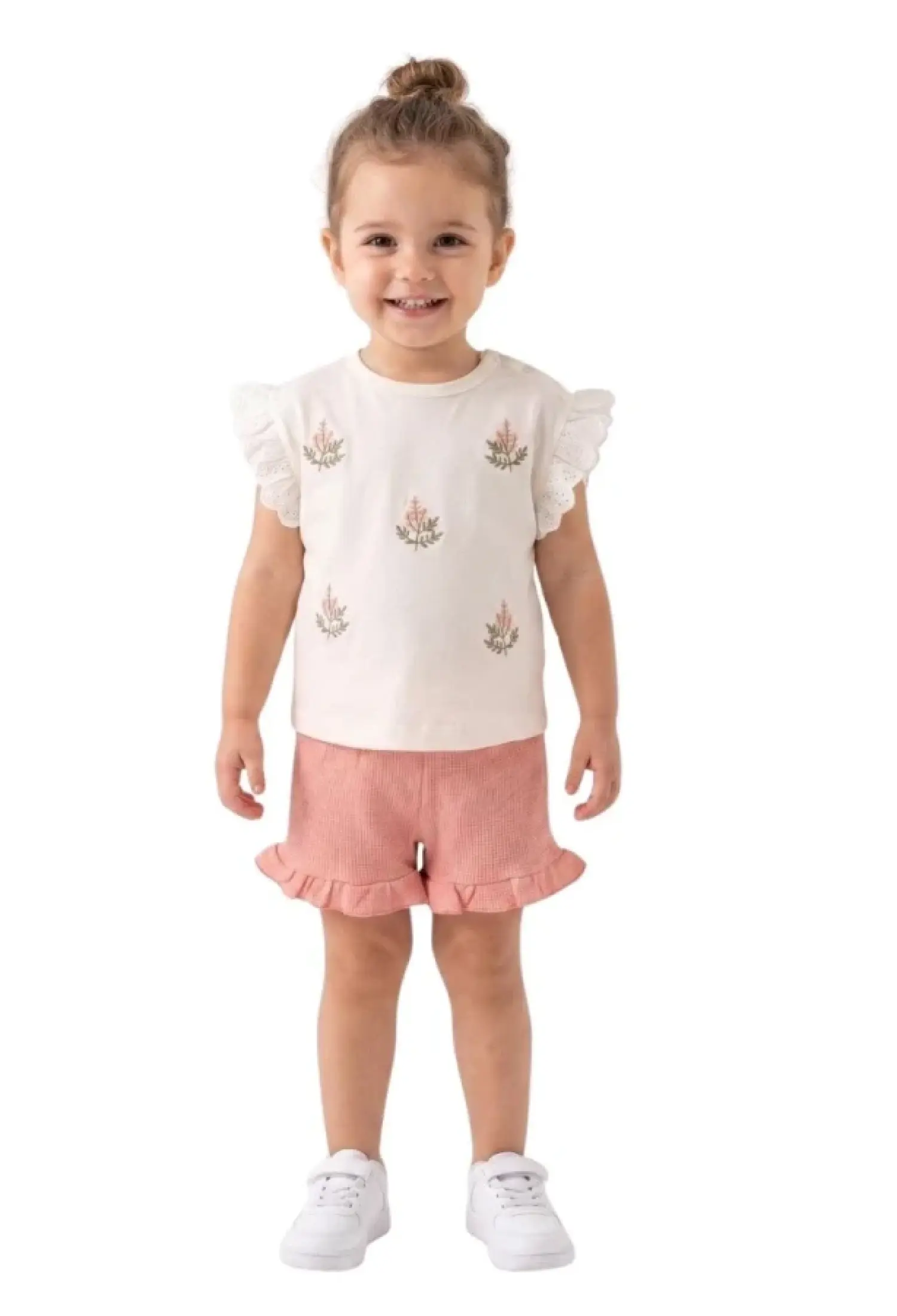 Çiçek Baskılı Kız Bebe Takım - Brand: VOVİDO - Kids & Bby Clothes From Peralane Kids Turkey