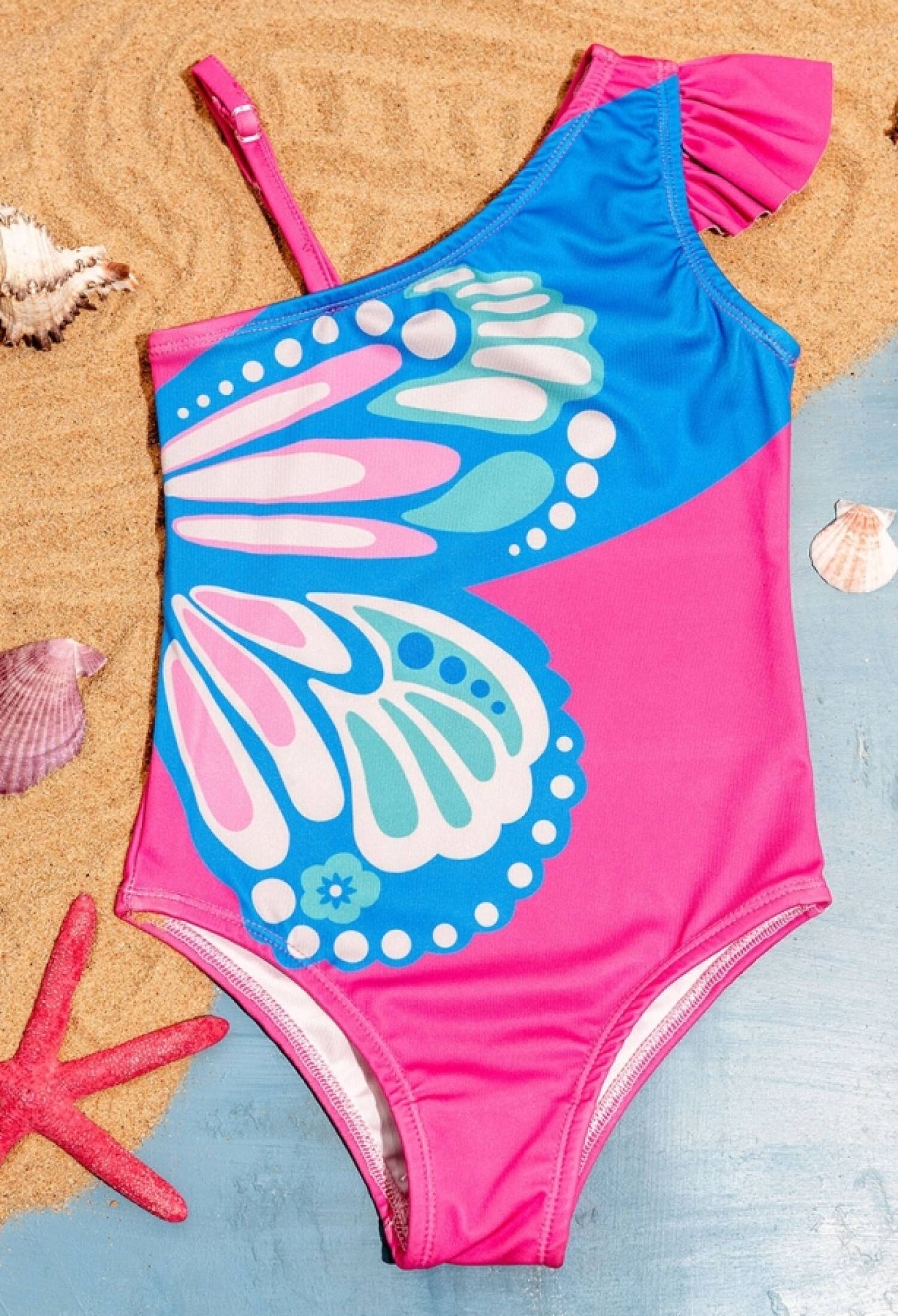 Çiçek Baskılı Kız Mayo - Brand: LYRA KİDS - Kids & Bby Clothes From Peralane Kids Turkey