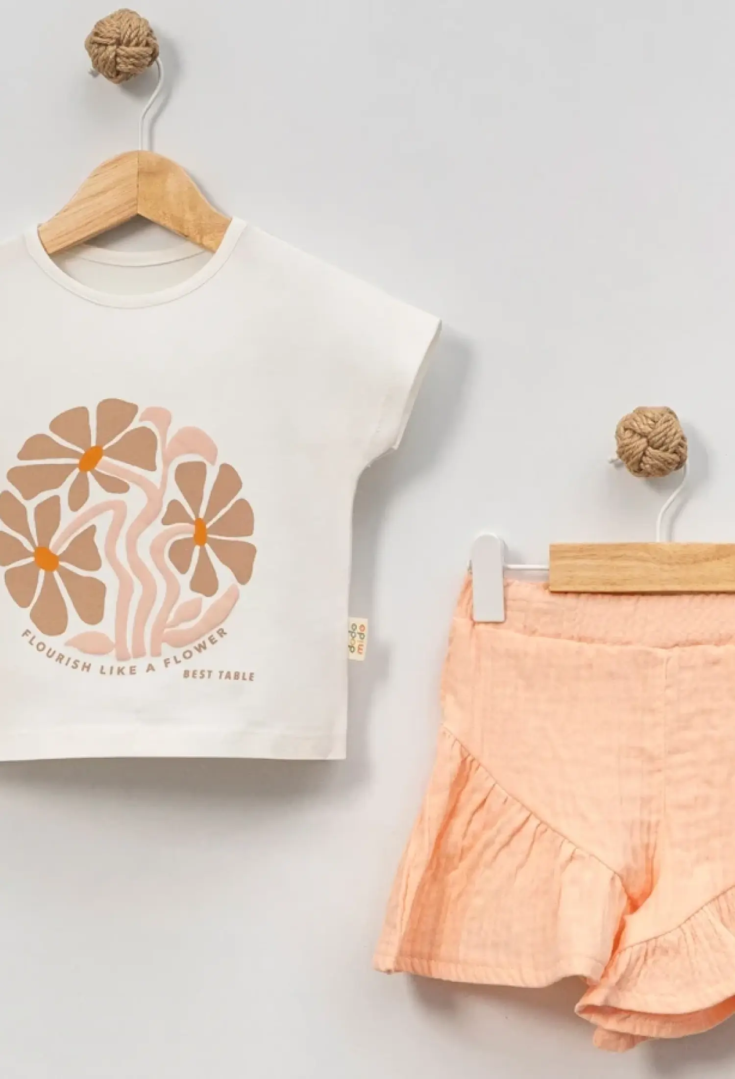 Çiçek Baskılı Kız Takım - Brand: EYMUS - Kids & Bby Clothes From Peralane Kids Turkey