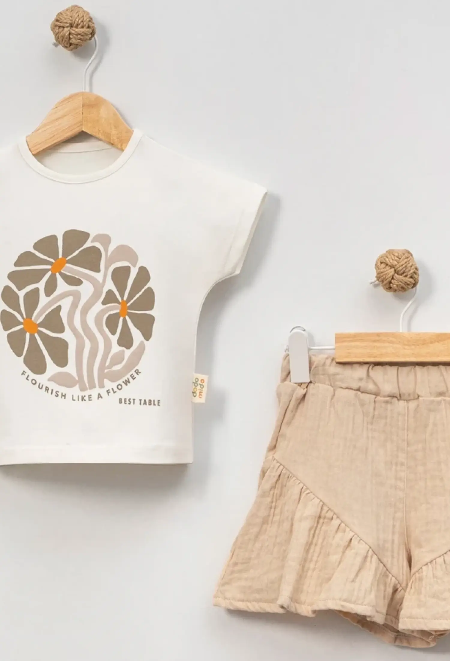 Çiçek Baskılı Kız Takım - Brand: EYMUS - Kids & Bby Clothes From Peralane Kids Turkey