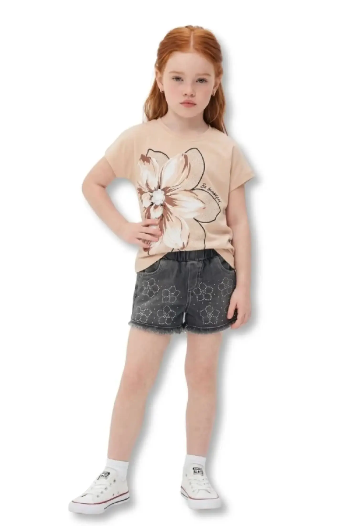 Çiçek Baskılı Kız Takım - Brand: SEALY - Kids & Bby Clothes From Peralane Kids Turkey