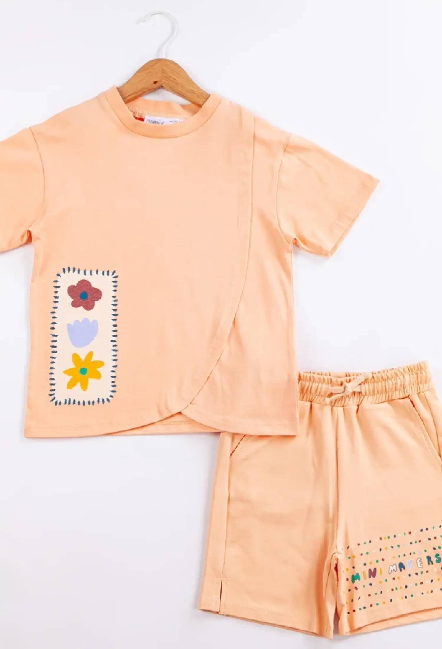 Çiçek Baskılı Kız Takım - Brand: COMİX - Kids & Bby Clothes From Peralane Kids Turkey