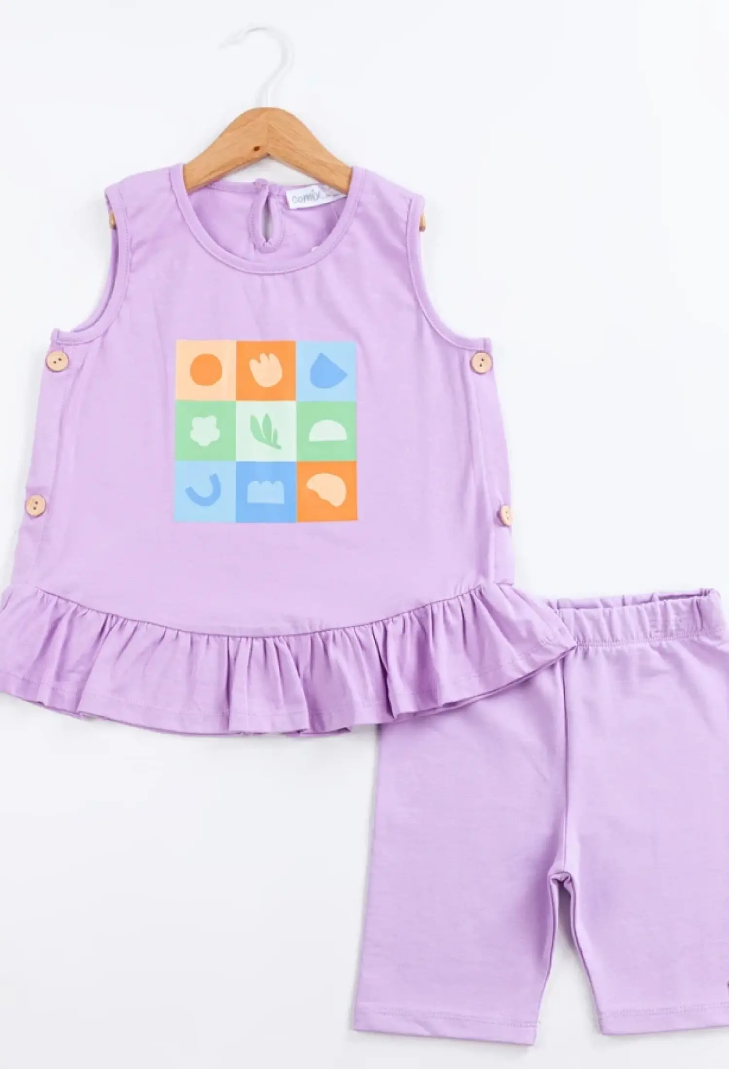 Çiçek Baskılı Kız Takım - Brand: COMİX - Kids & Bby Clothes From Peralane Kids Turkey