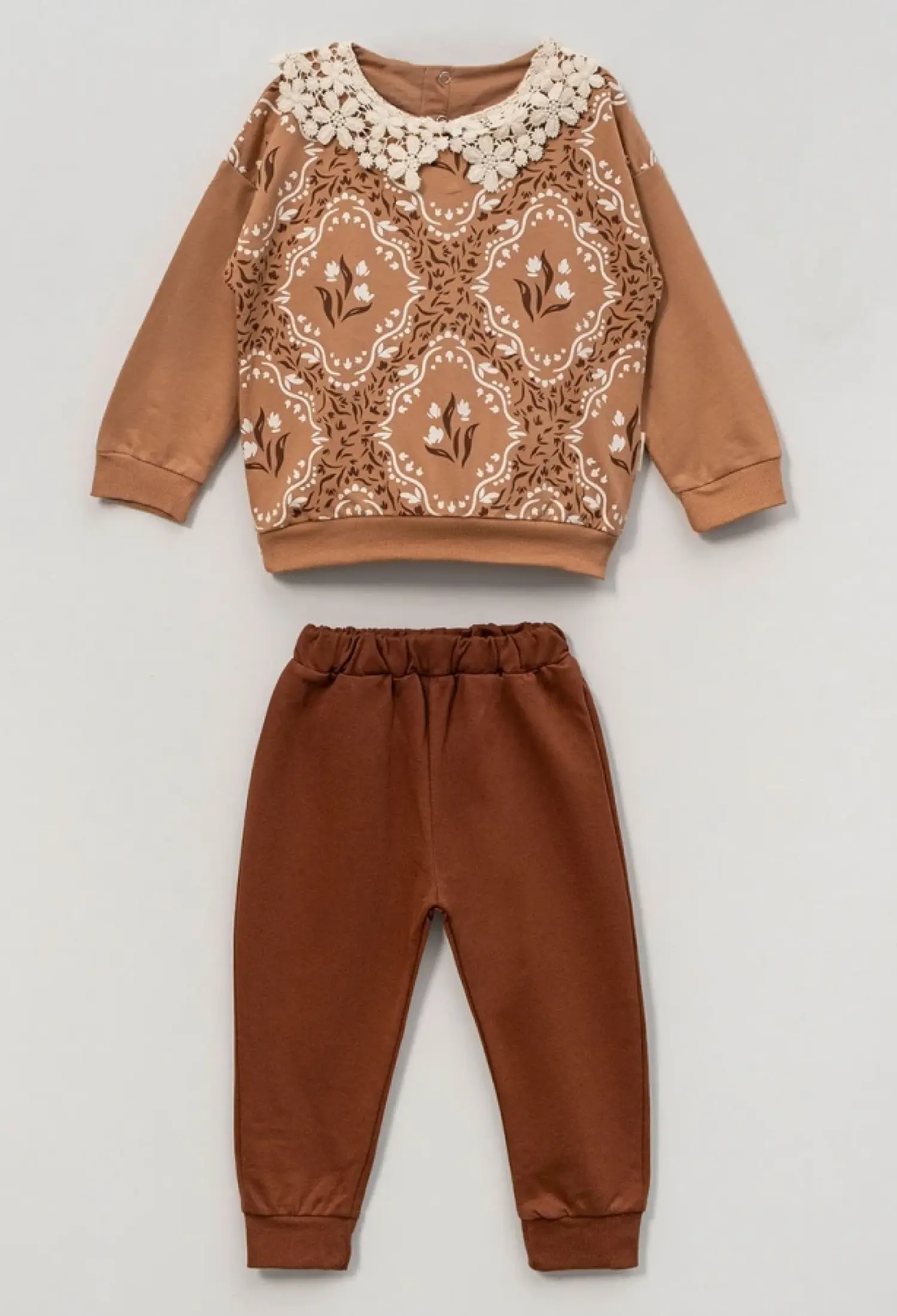 Çiçek Desenli Kız Takım - Brand: VOVİDO - Kids & Bby Clothes From Peralane Kids Turkey