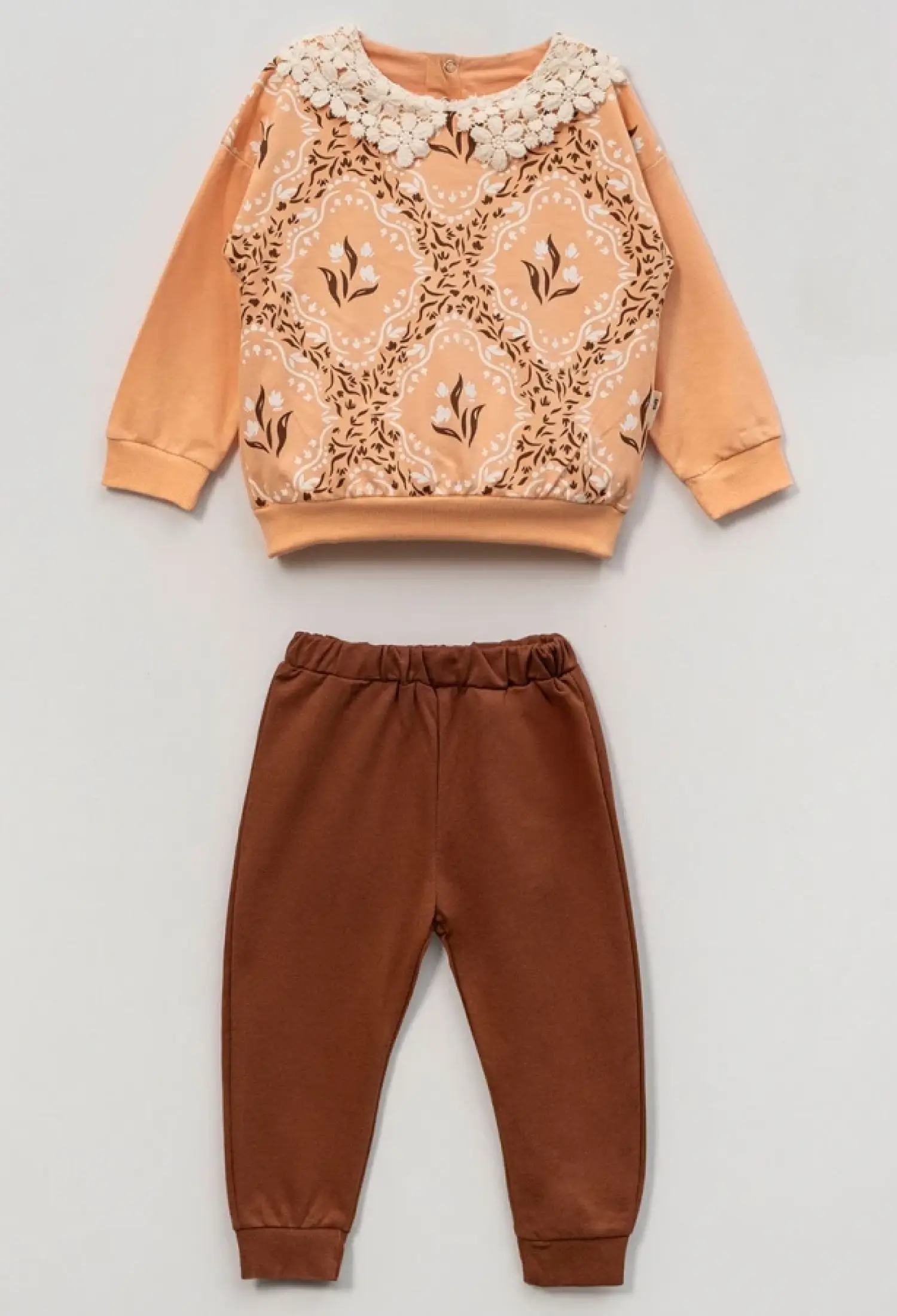 Çiçek Desenli Kız Takım - Brand: VOVİDO - Kids & Bby Clothes From Peralane Kids Turkey