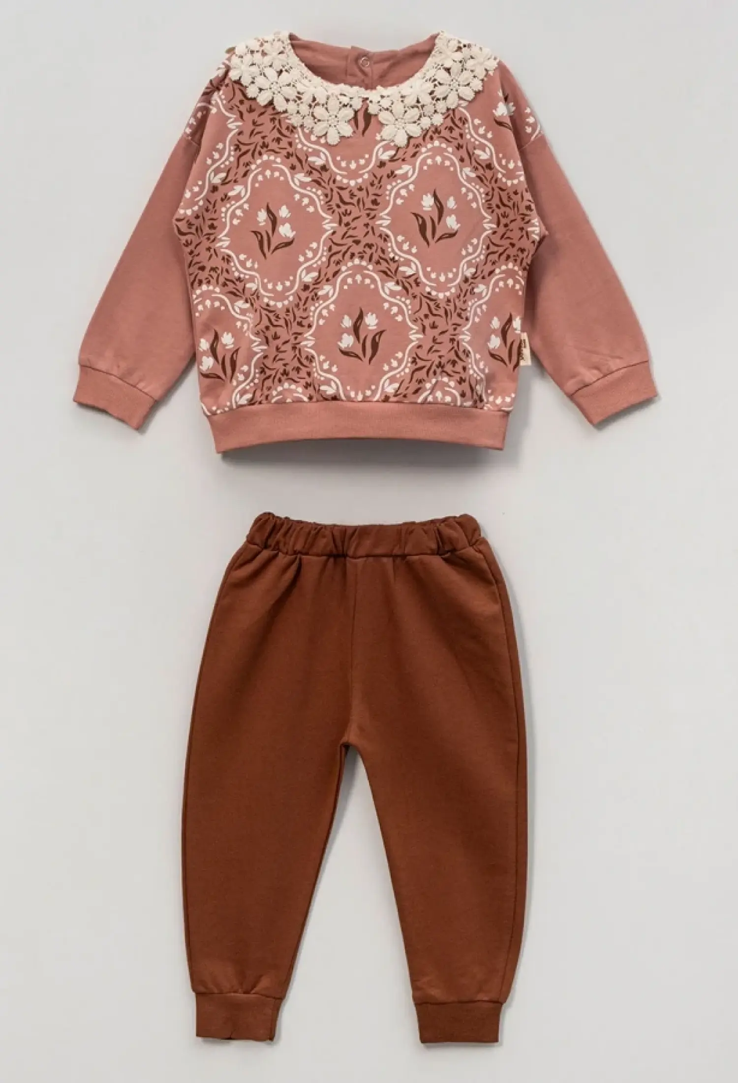 Çiçek Desenli Kız Takım - Brand: VOVİDO - Kids & Bby Clothes From Peralane Kids Turkey