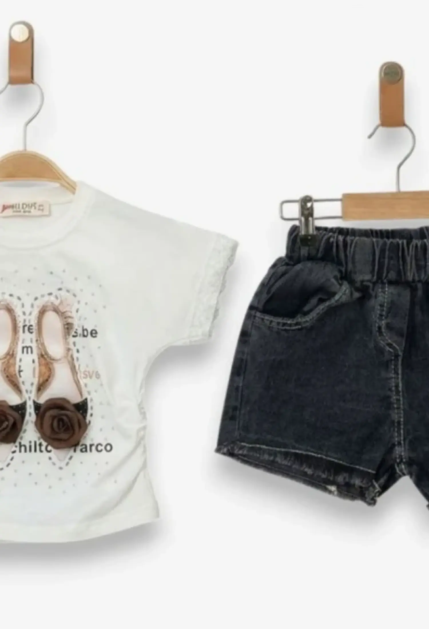 Çiçek Nakışlı Kız Takım - Brand: SEALY - Kids & Bby Clothes From Peralane Kids Turkey