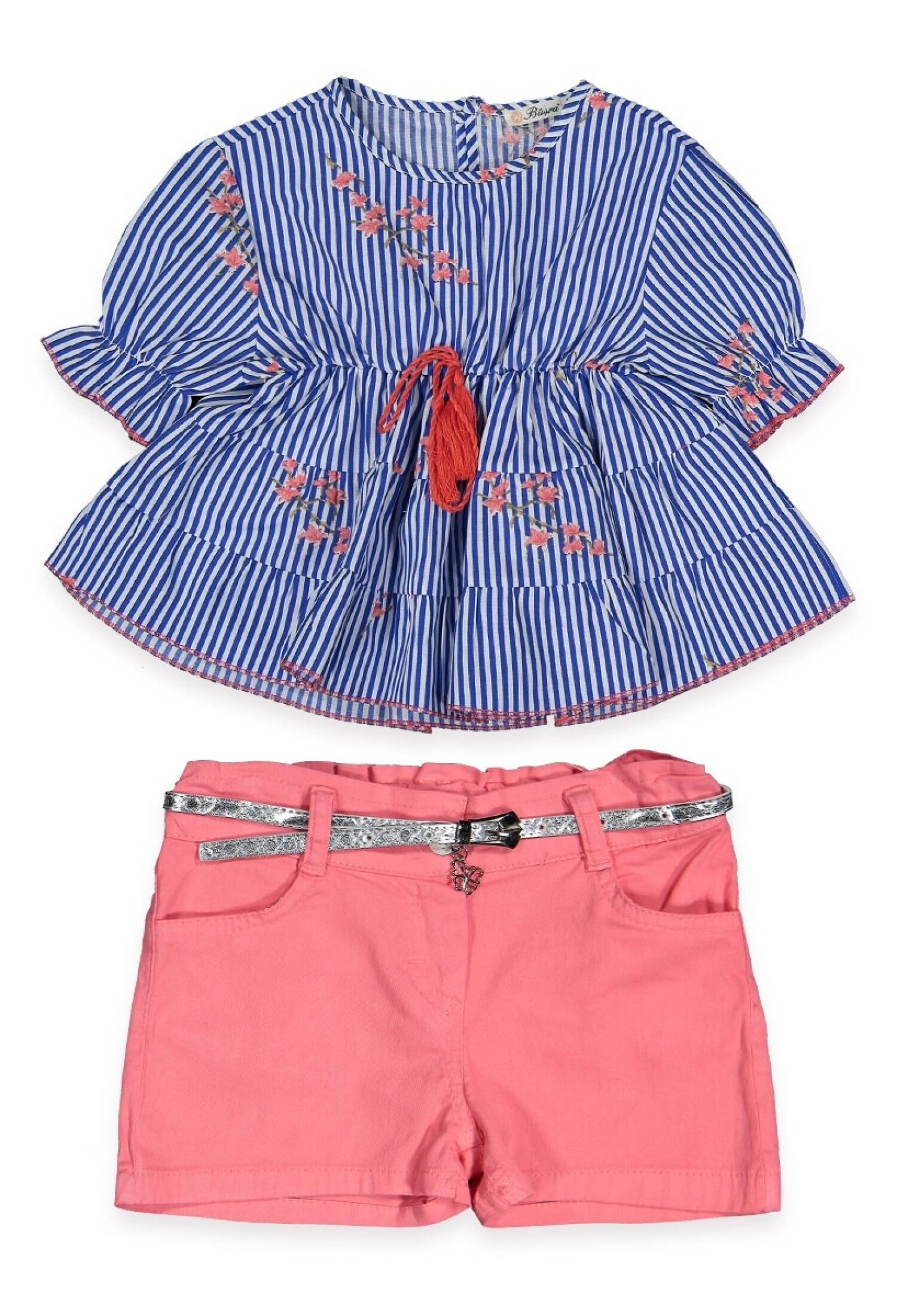 Floral Striped PFD Set 3-6 Years