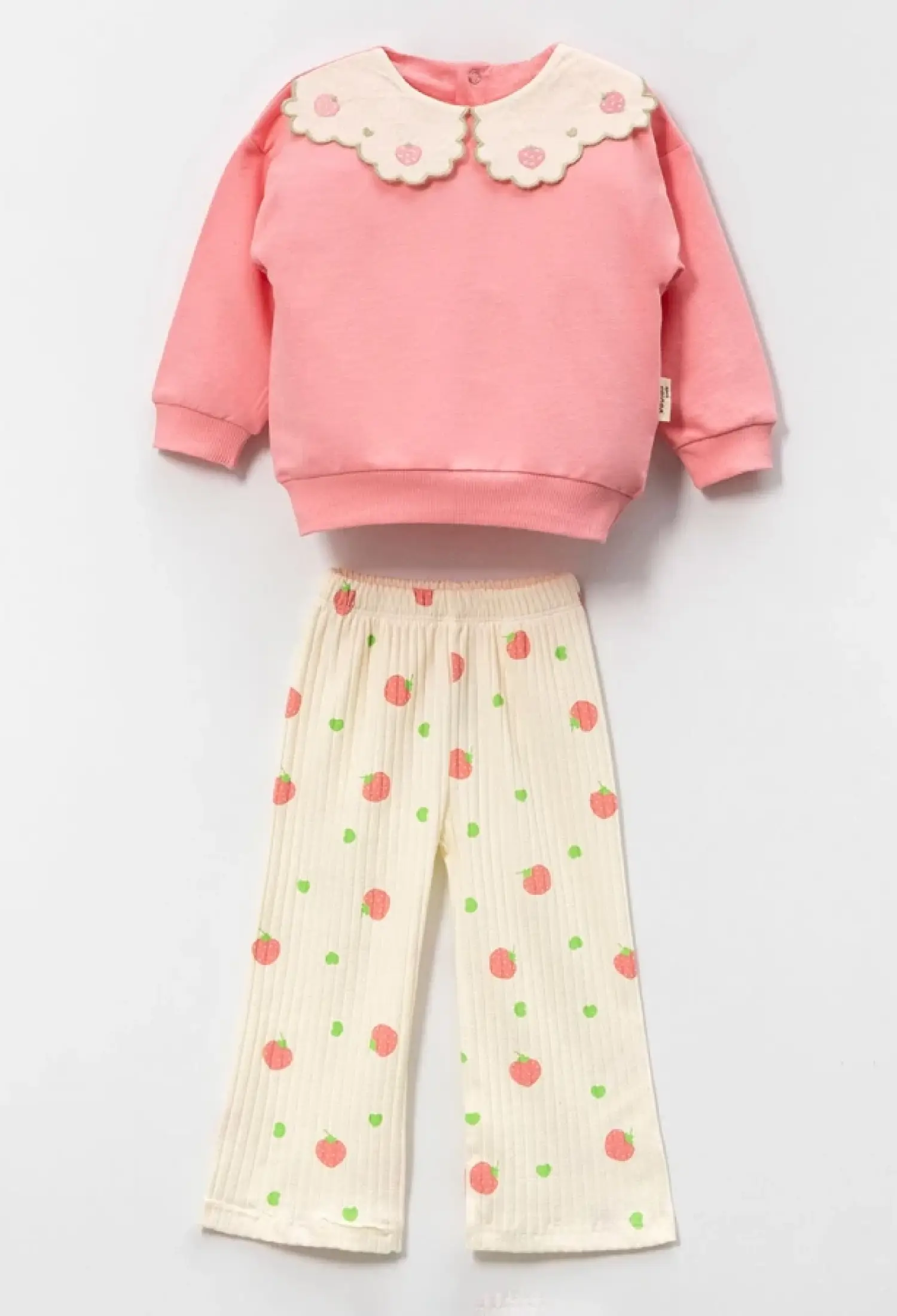 Çilek Baskılı Kız Takım - Brand: VOVİDO - Kids & Bby Clothes From Peralane Kids Turkey