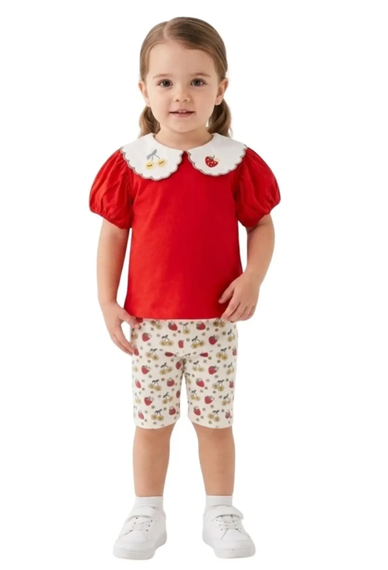 Çilek Desenli Kız Bebe Takım - Brand: VOVİDO - Kids & Bby Clothes From Peralane Kids Turkey