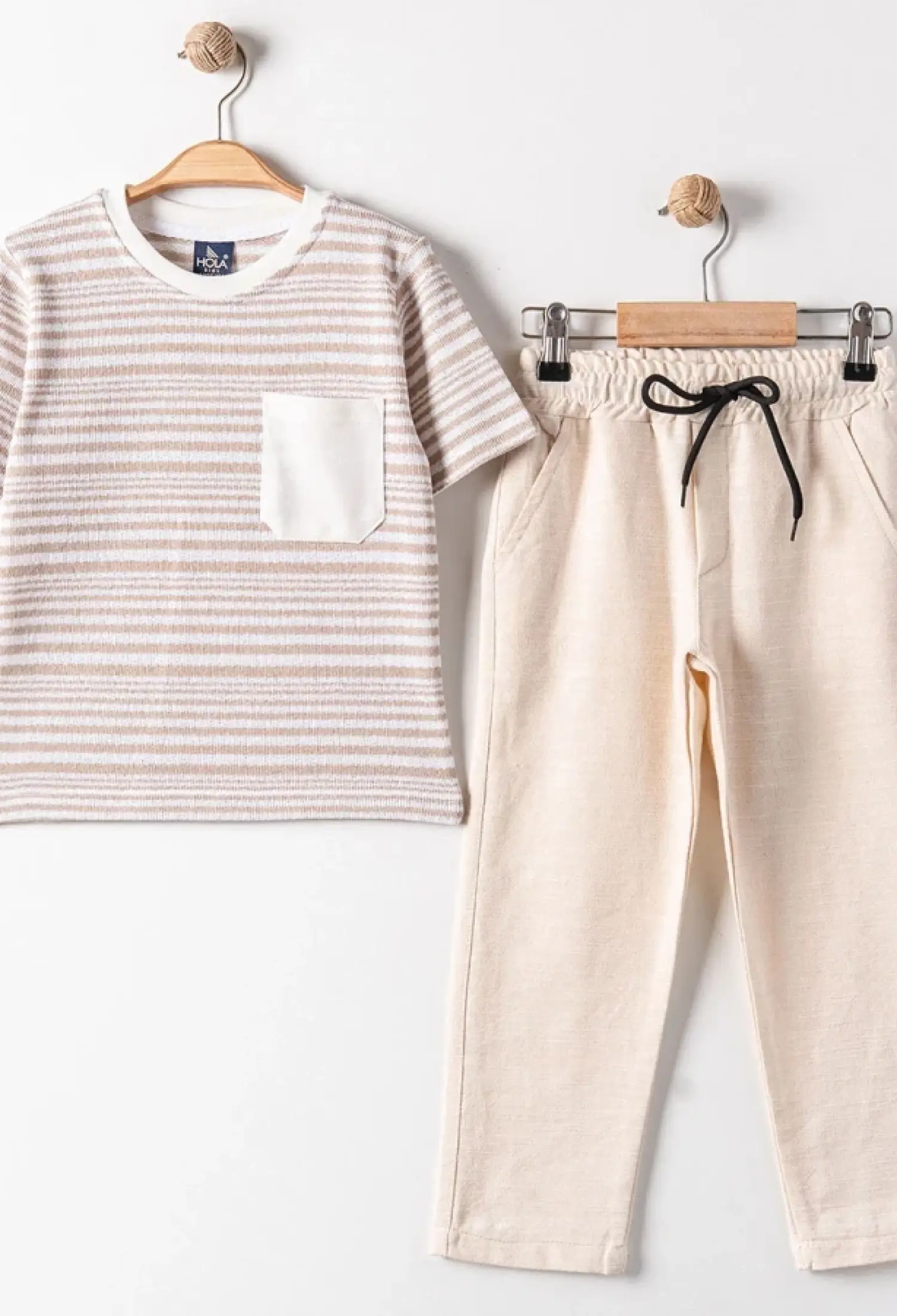 Çizgili Cepli Erkek TAkım - Brand: BARKOD - Kids & Bby Clothes From Peralane Kids Turkey