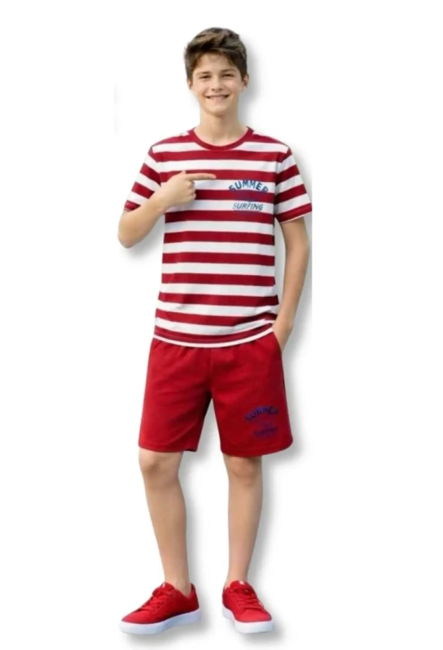 Çizgili Erkek Takım - Brand: PALM LİFE - Kids & Bby Clothes From Peralane Kids Turkey
