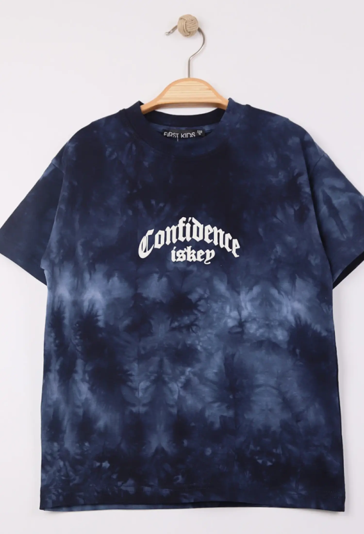 Confidence Baskılı Erkek Tişört - Brand: FİRST KİDS - Kids & Bby Clothes From Peralane Kids Turkey