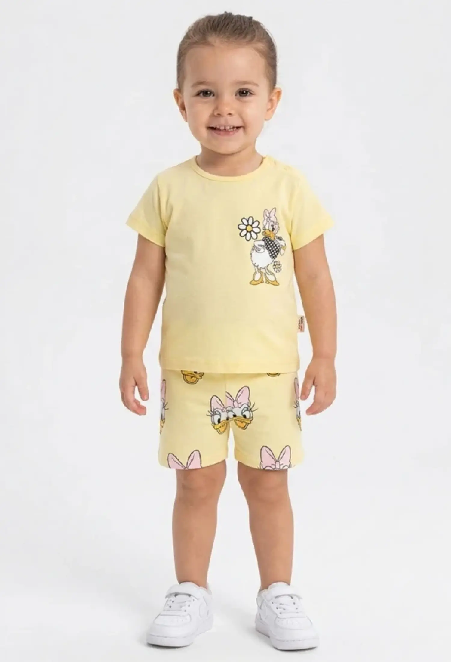 Daisy Baskılı Kız Bebe Takım - Brand: DOLAŞ - Kids & Bby Clothes From Peralane Kids Turkey