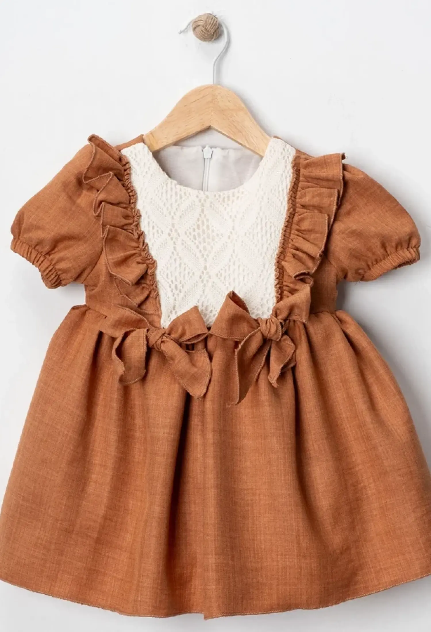 Dantel Detaylı Elbise - Brand: CANÖZ - Kids & Bby Clothes From Peralane Kids Turkey